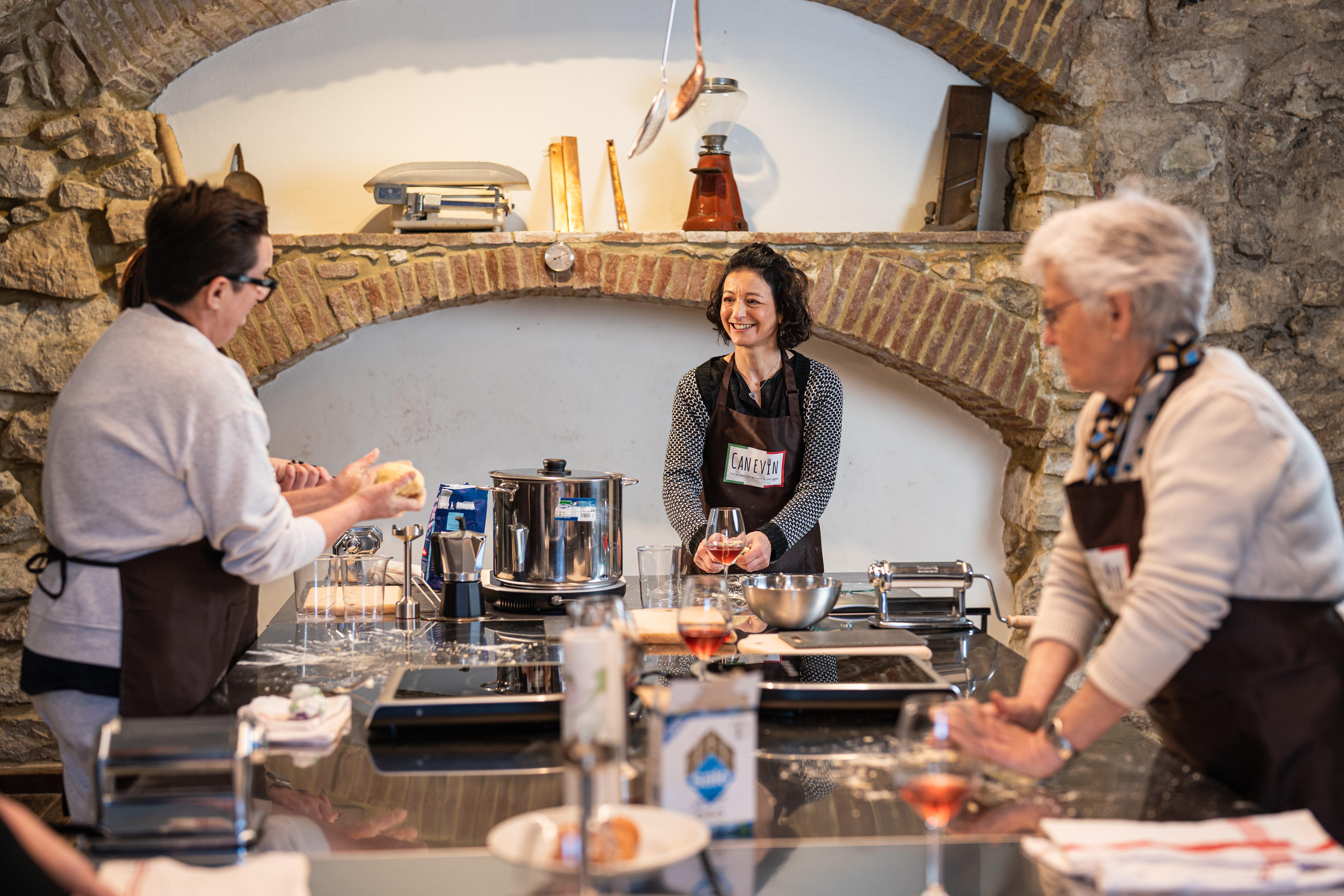 Italian Cooking Class in Garda with Wine Pairing