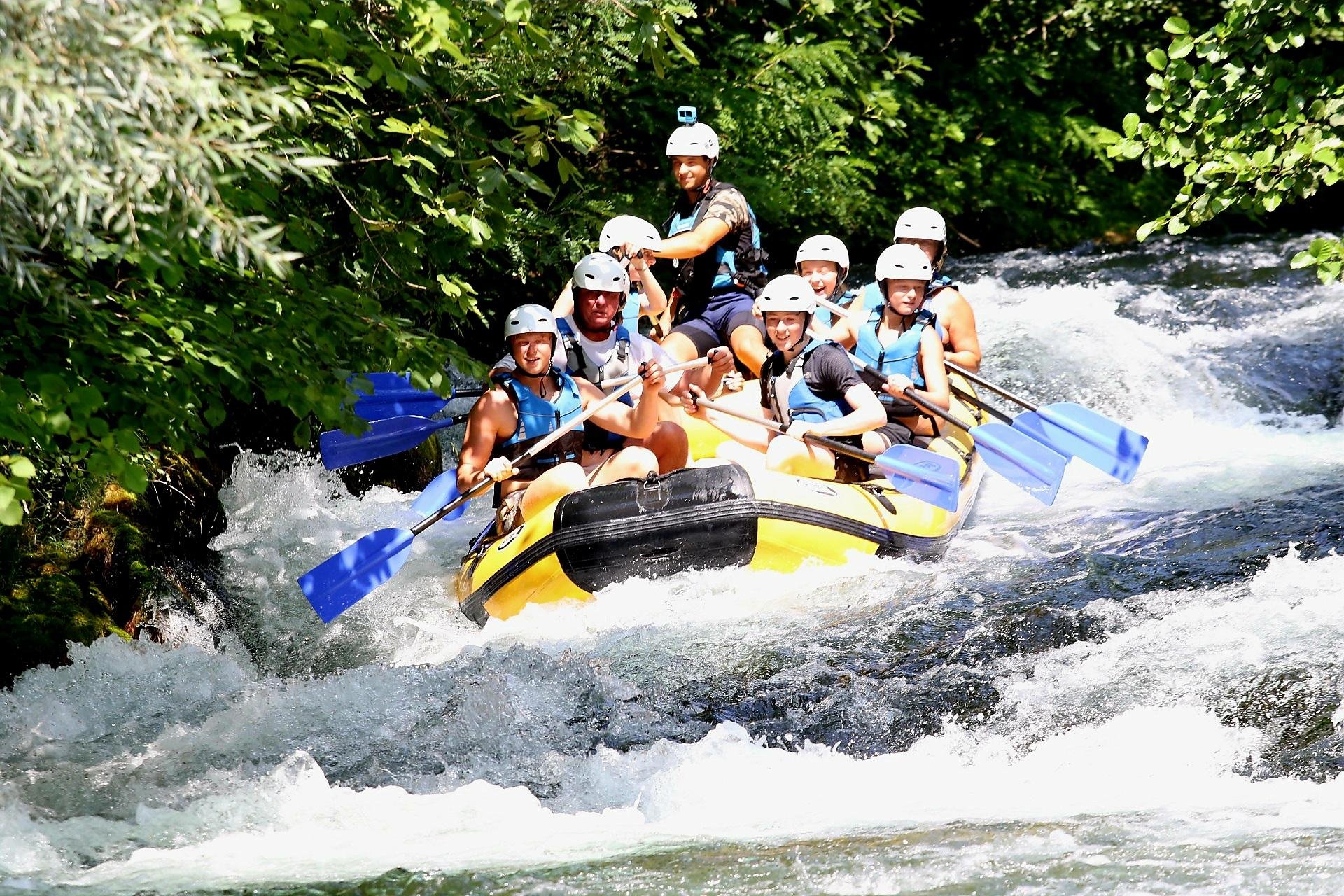 Cetina River Rafting & Cave Exploration from Split