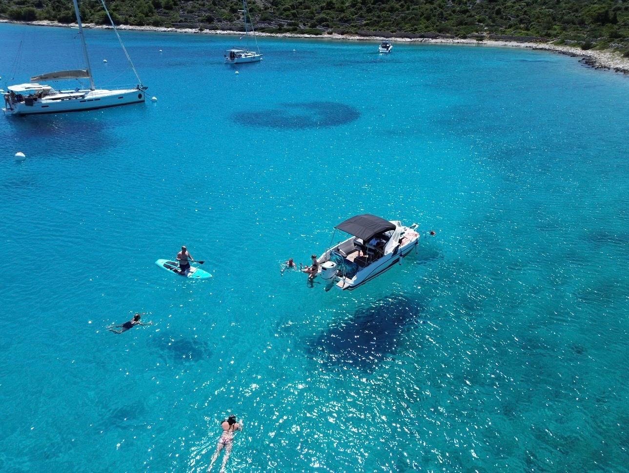 Private Adriatic Boat Excursion with Skipper & Snorkel Kit