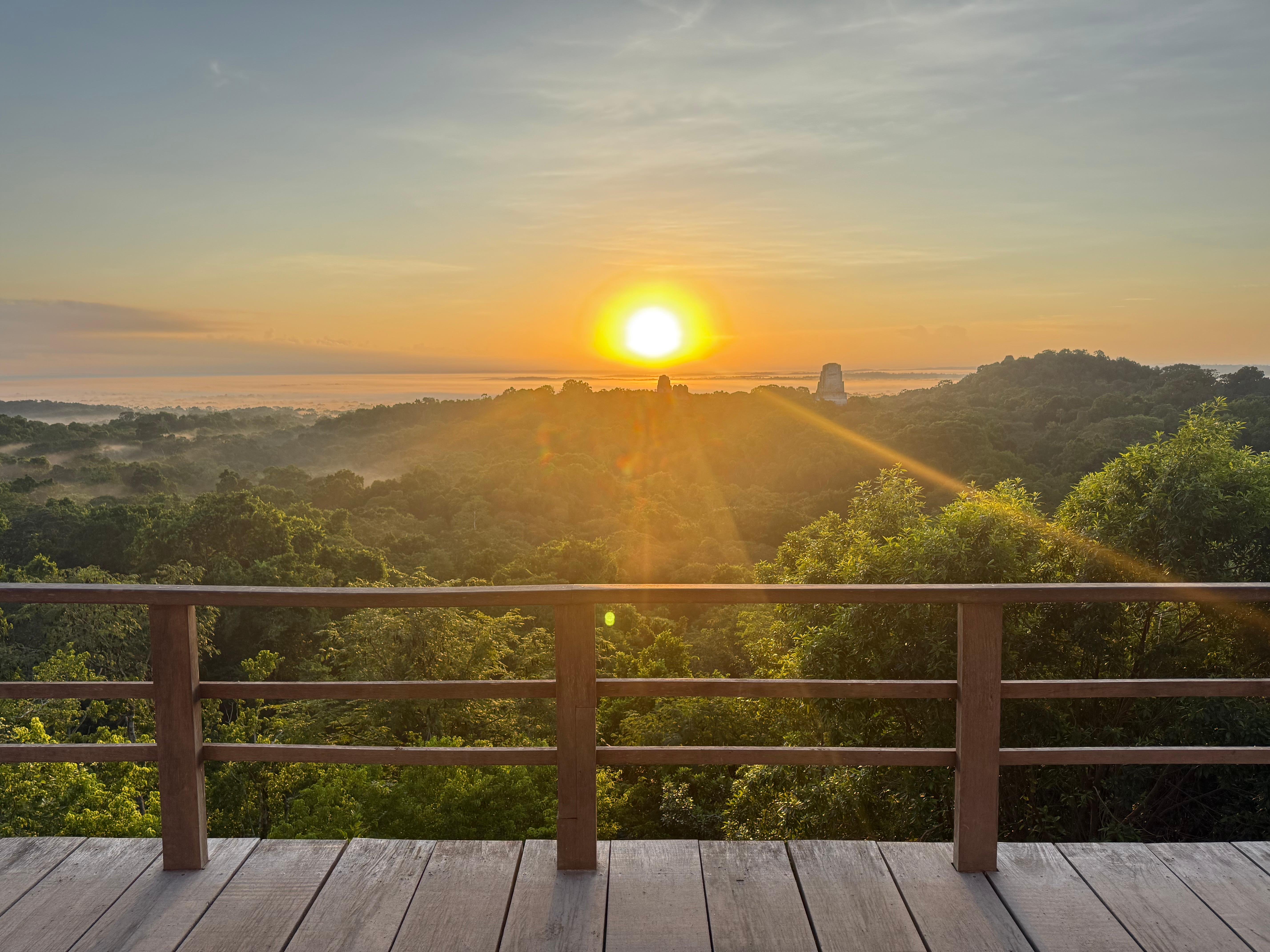 Tikal Sunrise Experience from Temple IV with Jungle Dawn Exploration