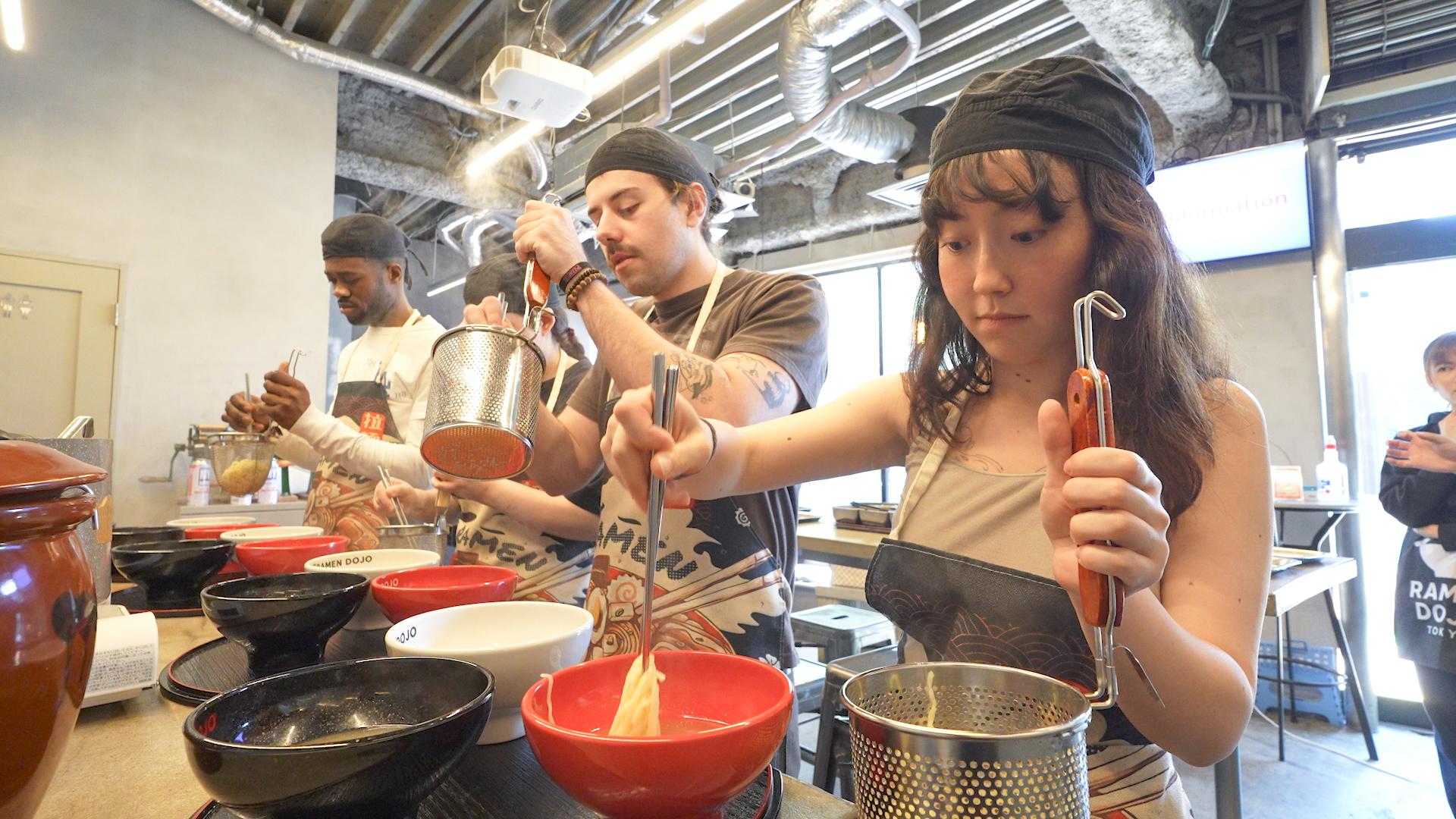 Dotonbori Ramen Workshop: Three-Style Cooking Class