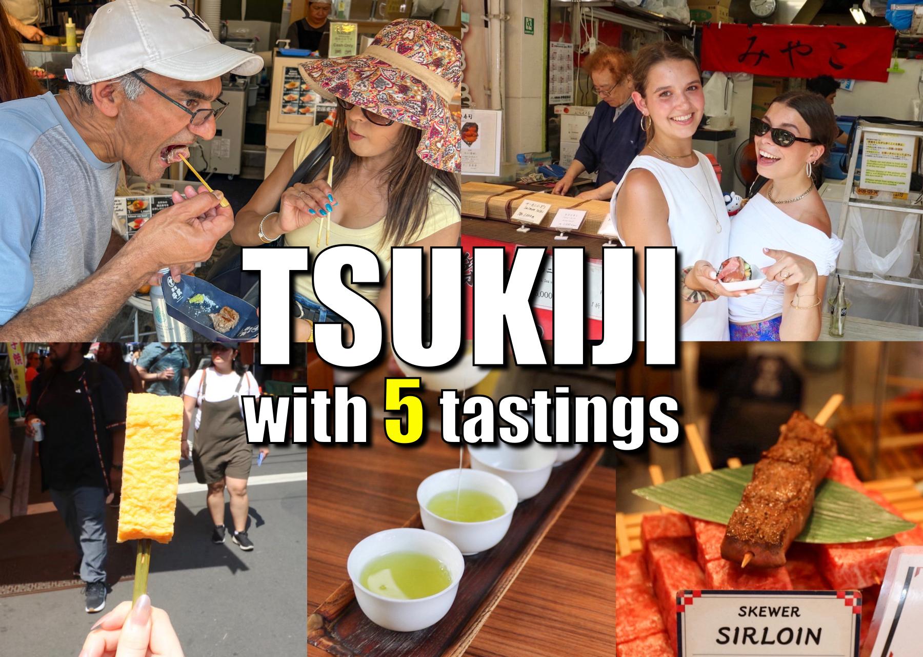 Tsukiji Outer Market Food Tour with Tastings