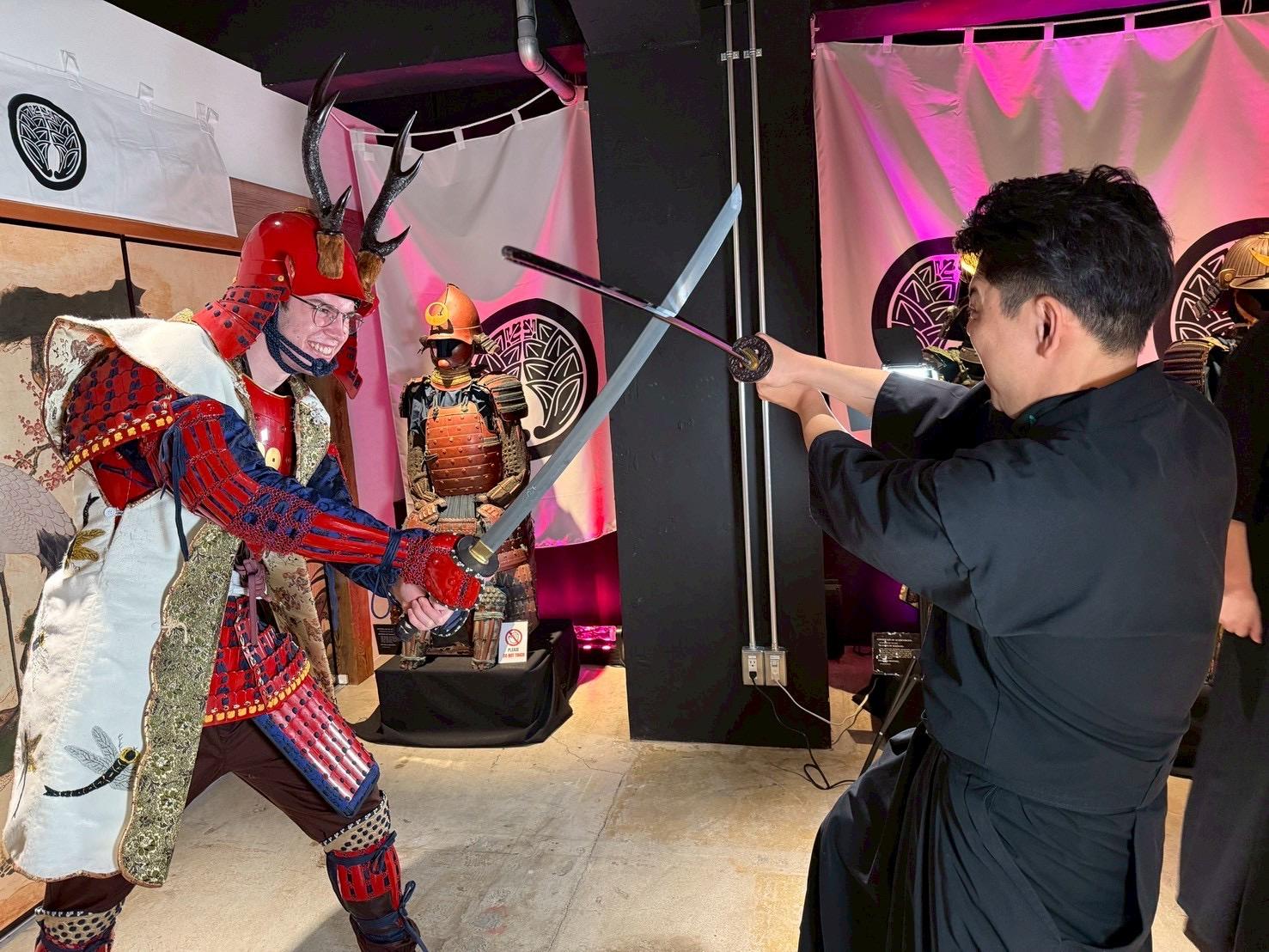 Kyoto Samurai Walk: Armor, Matcha & Riverside Photoshoot