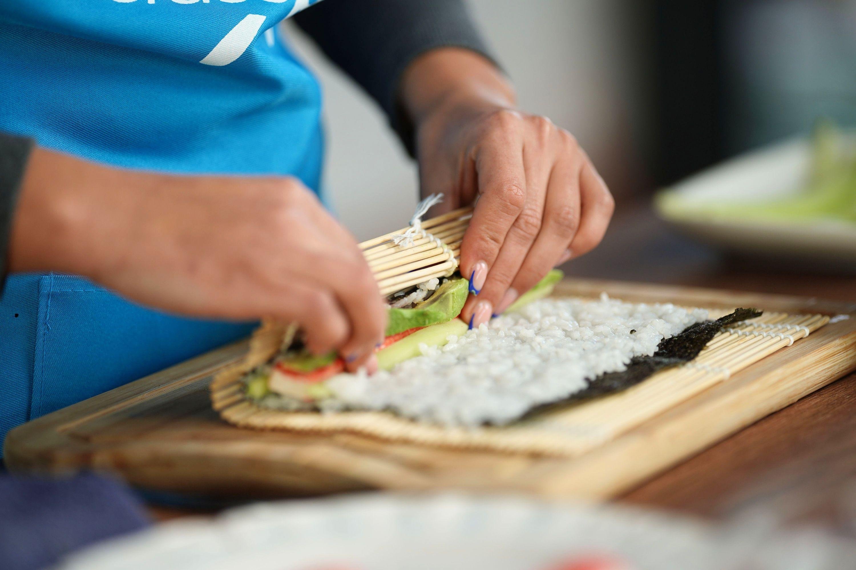 Sushi Rolling Workshop at Dallas Brewery