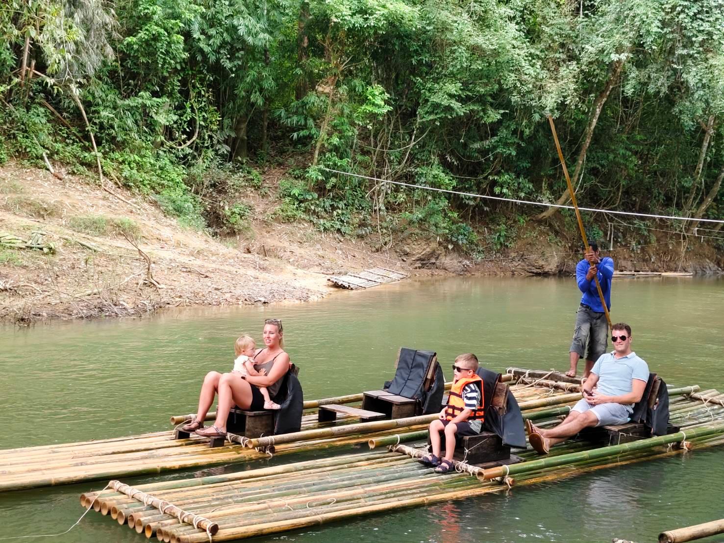 Khao Sok Elephant Rescue & Bamboo River Raft from Krabi