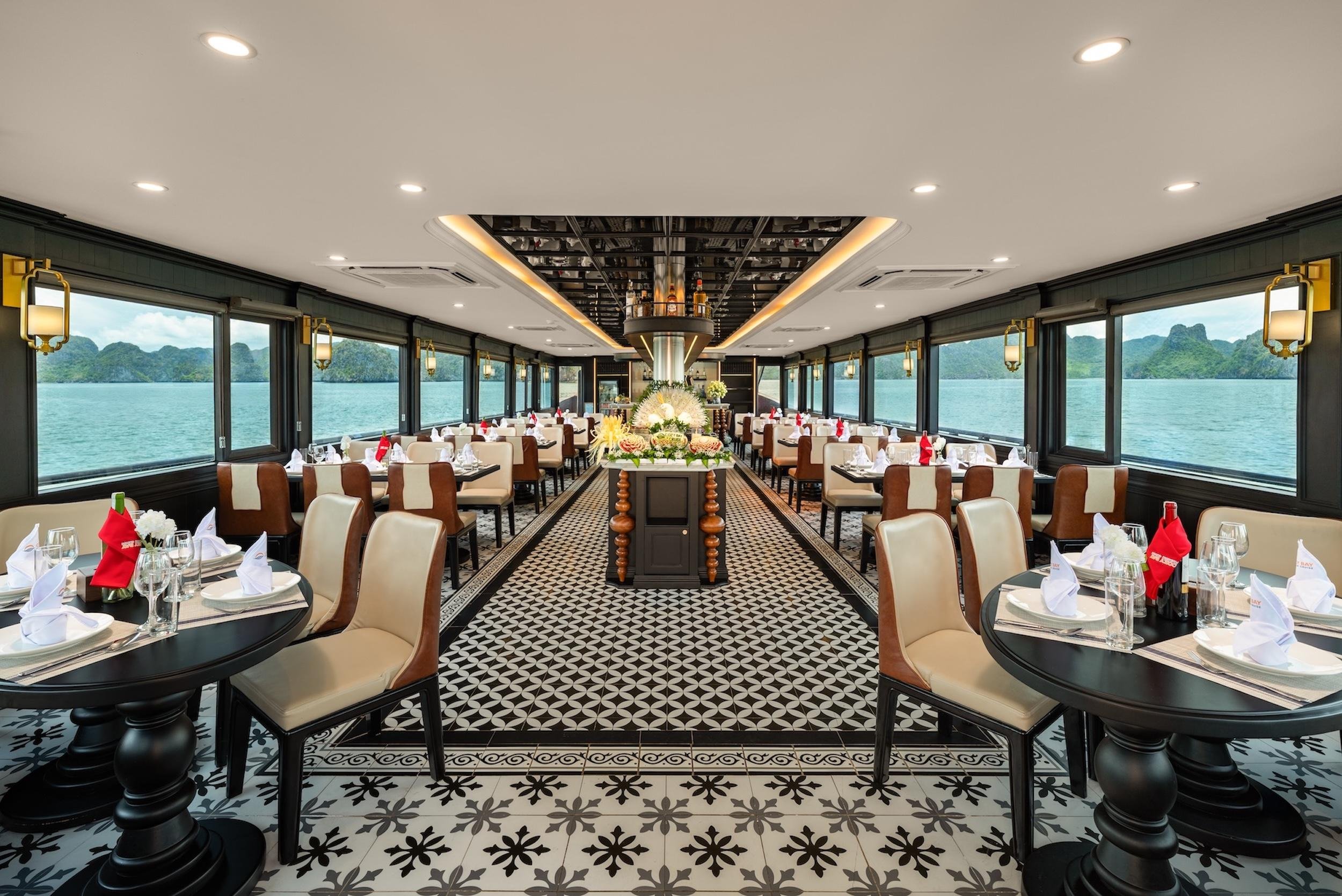 Halong Bay Luxury Day Cruise: Caves, Kayaking & Sunset Party