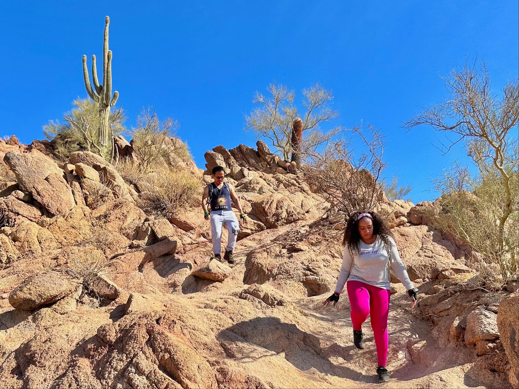 Hidden Valley Trek in South Mountain Park