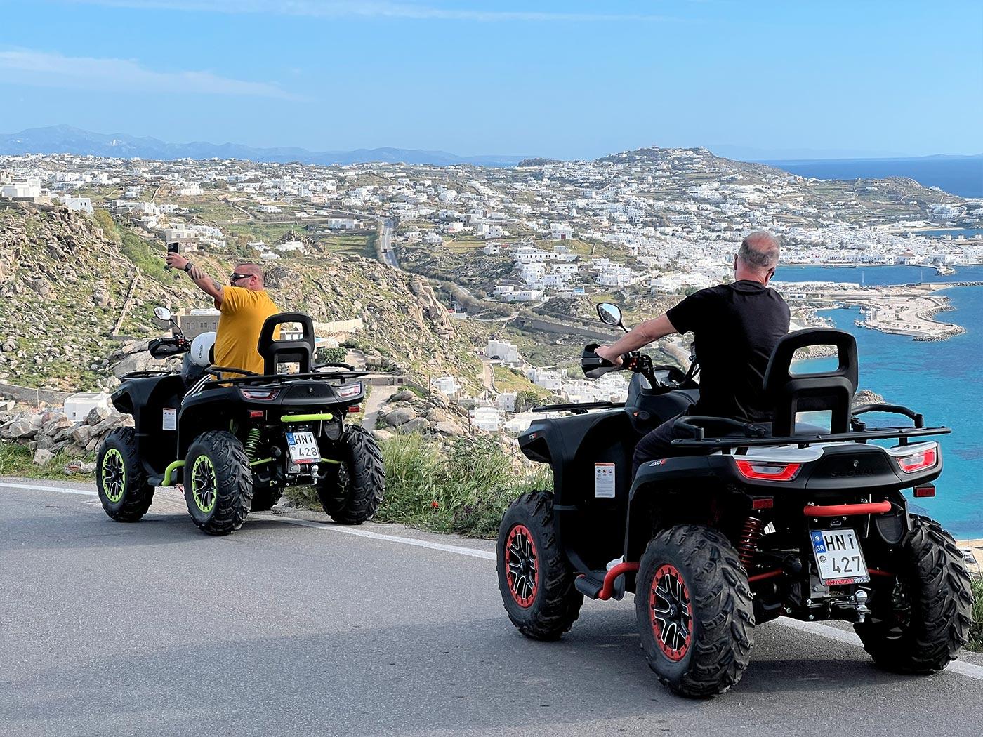 Mykonos 650cc Quad Bike Island Adventure