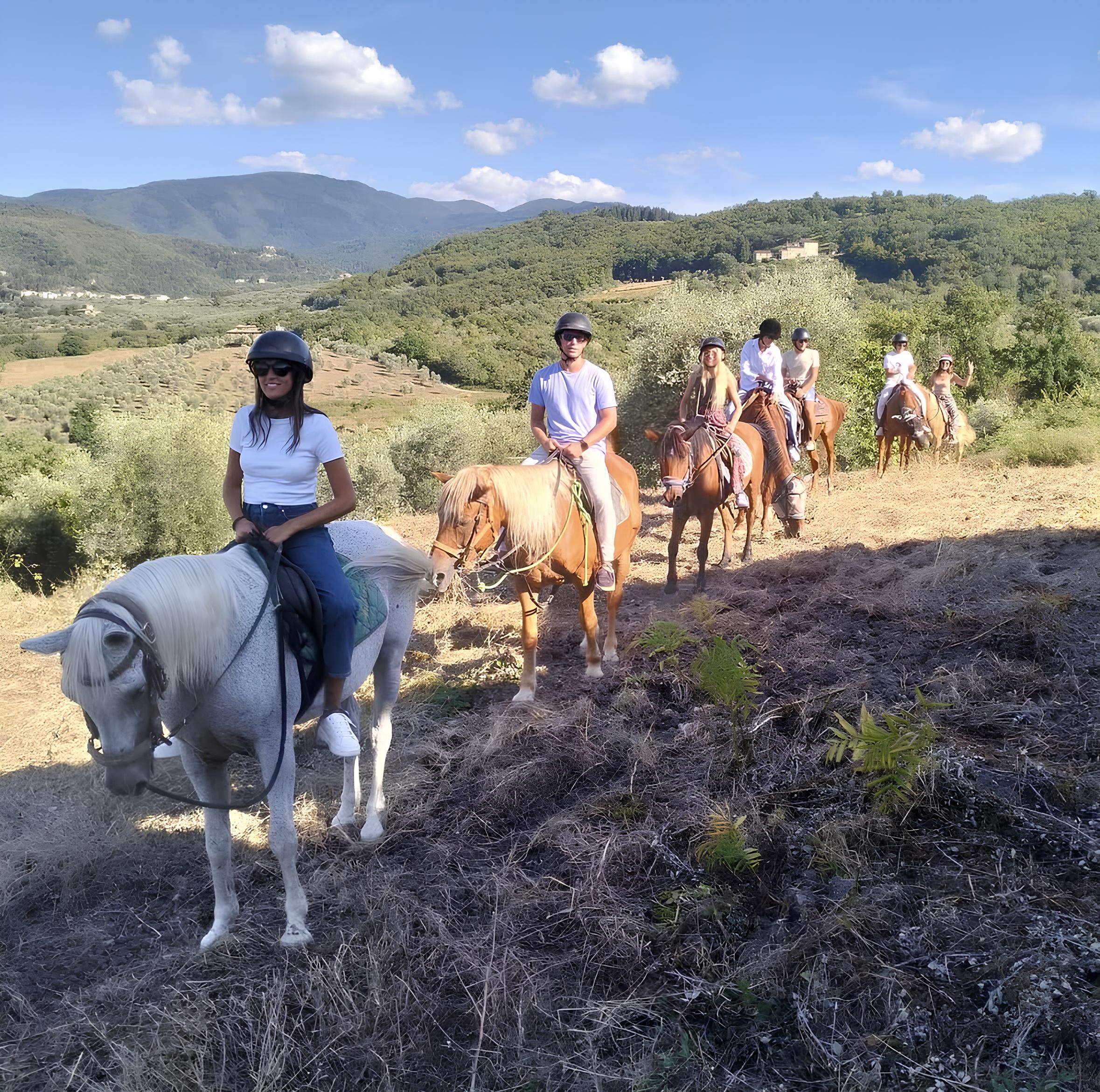 Tuscan Hills Horseback Ride from Florence