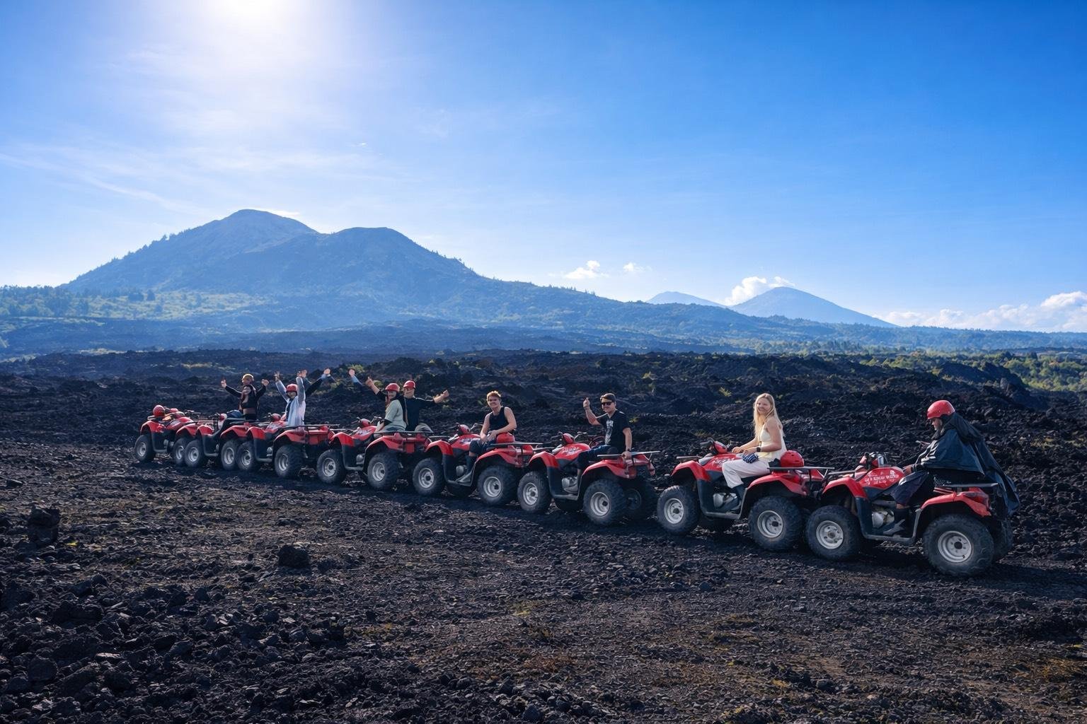 Bali Mt. Batur Black Lava ATV Quad Bike Ride