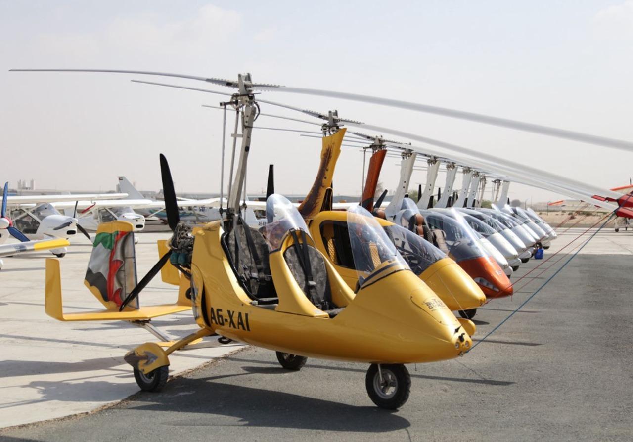 Ras Al Khaimah Gyrocopter Flight Over Desert & Coast