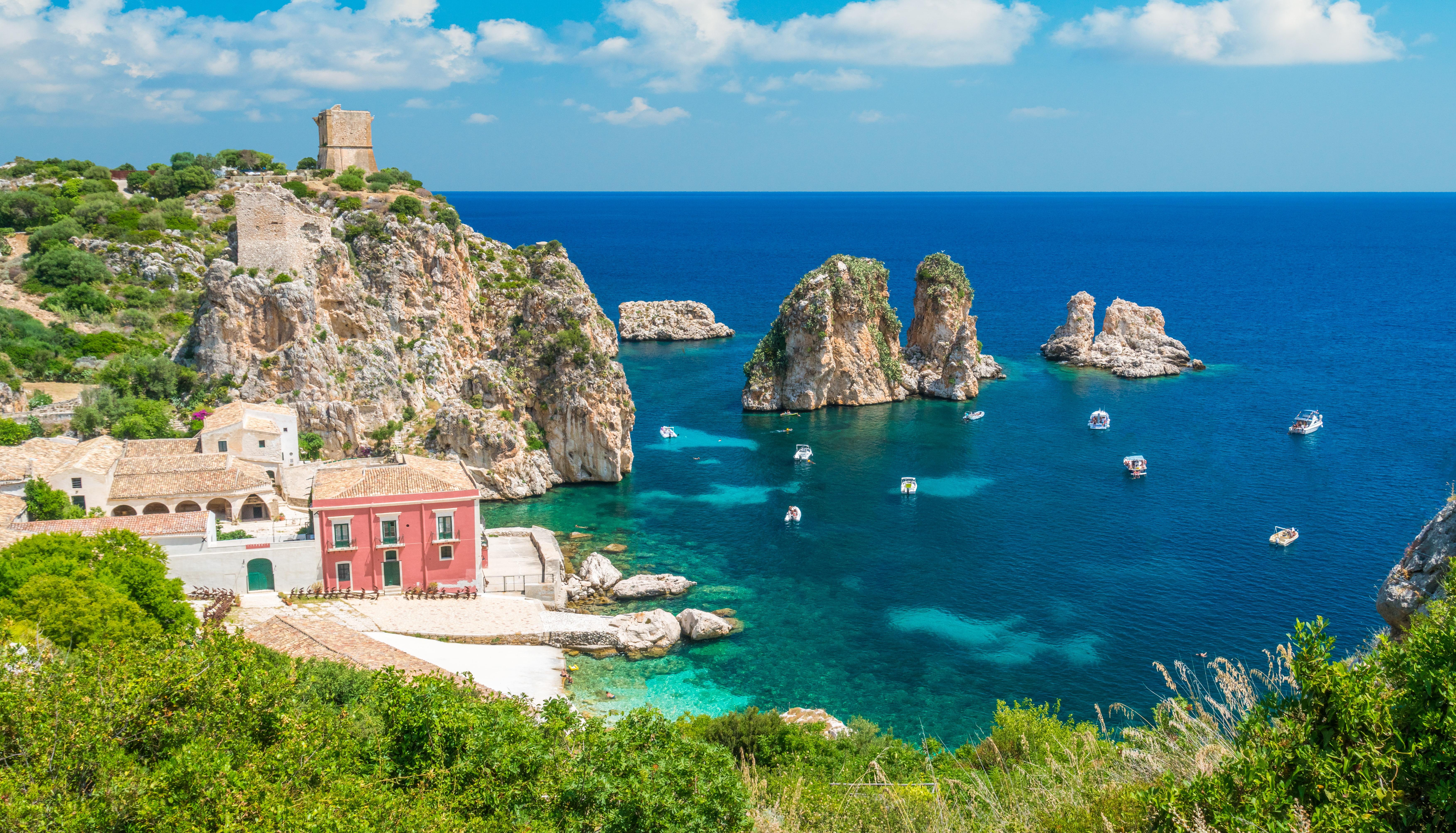 Castellammare Coast Cruise: Zingaro, San Vito Lo Capo & Scopello