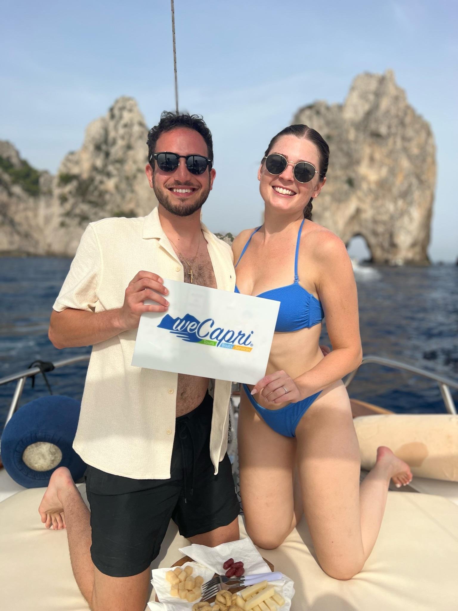 Capri Private Boat Tour: Faraglioni, Sea Caves & Swimming Stops