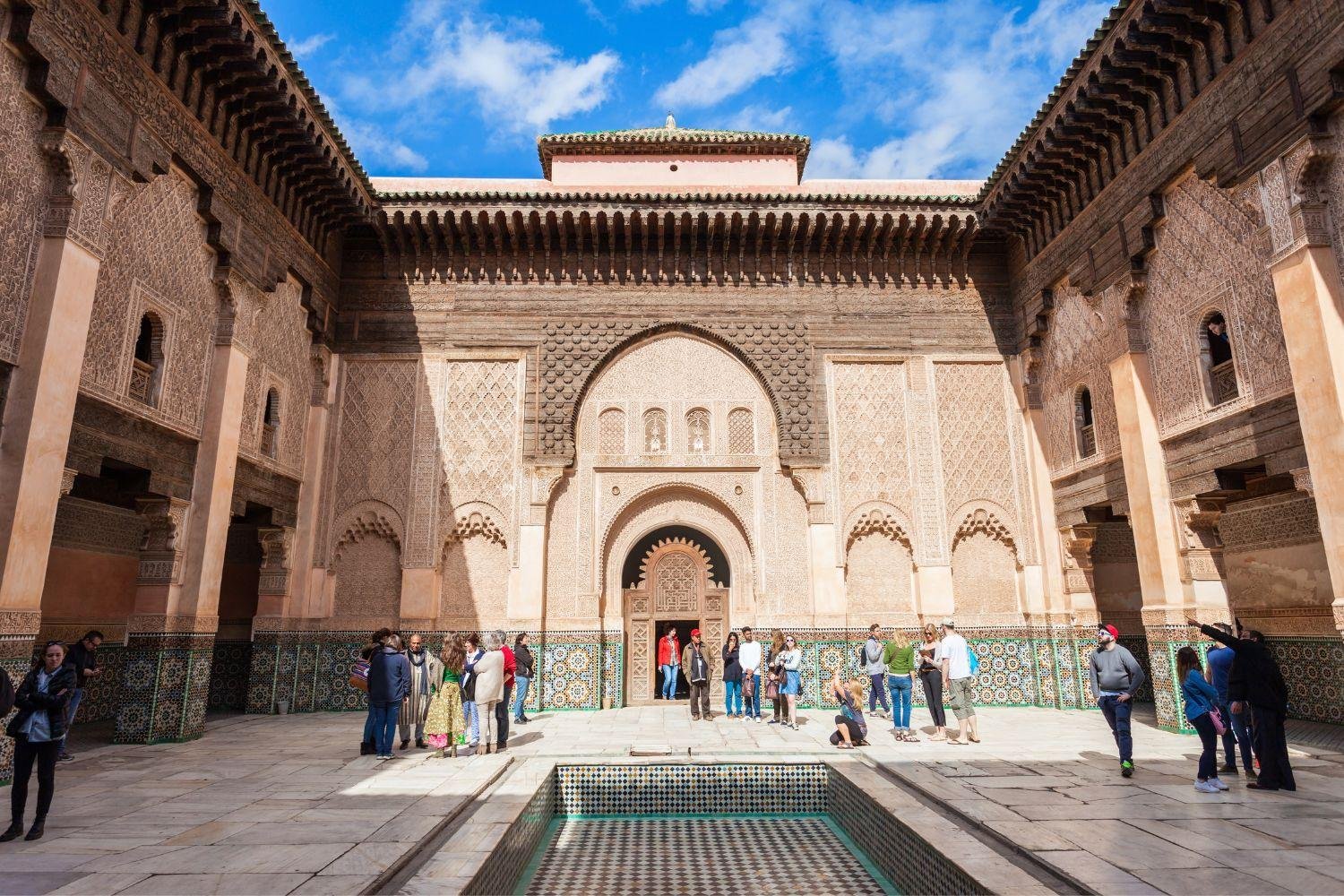Marrakech Medina Walking Tour: Ben Youssef, Secret Garden & Souks