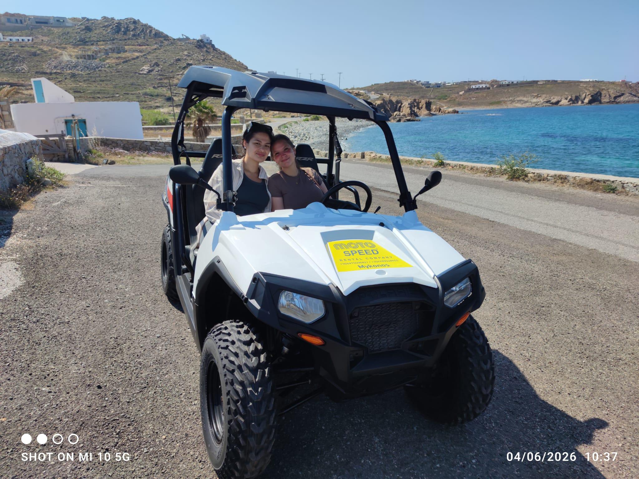 Mykonos Polaris Buggy Adventure: Lighthouse, Villages & Coast