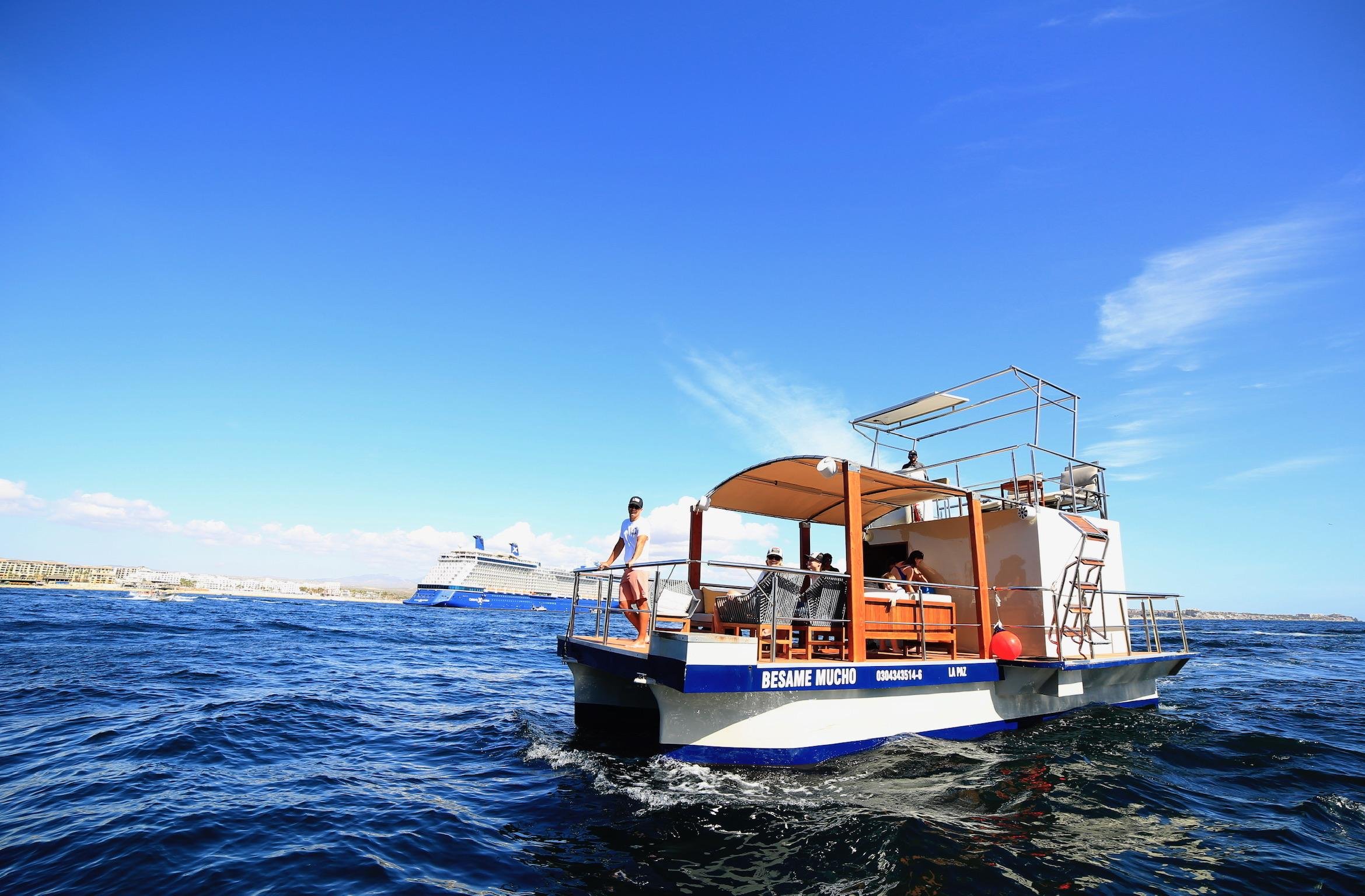 Cabo Private Catamaran: The Arch, Sea Lions & Snorkel for Groups up to 12