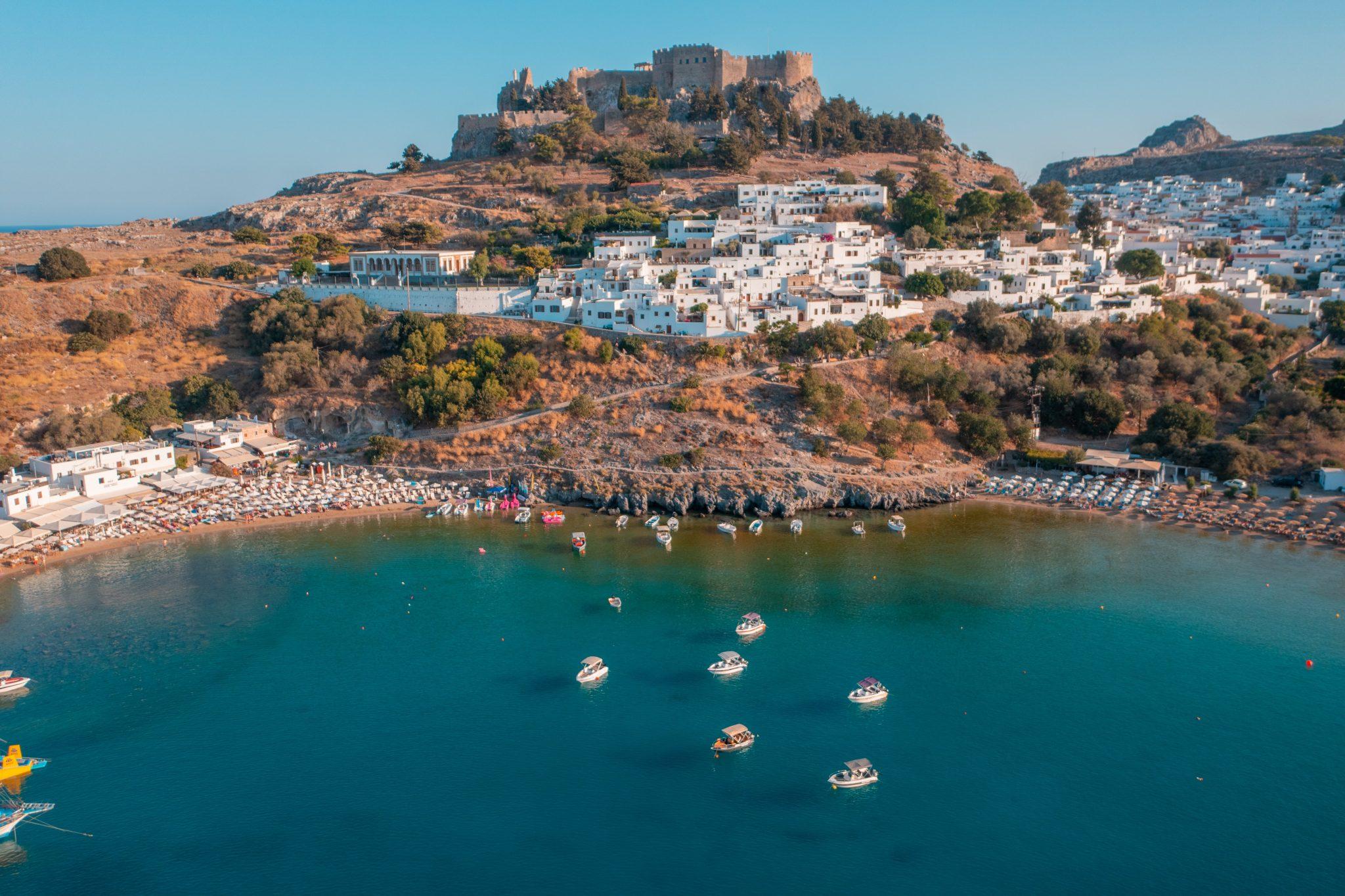 Rhodes to Lindos: Full-Day Bus Tour with Free Exploration Time