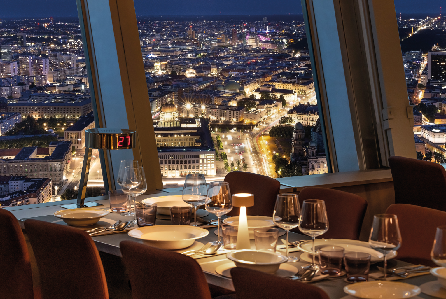 Berlin TV Tower: Sphere Tim Raue 4-Course Dining Experience