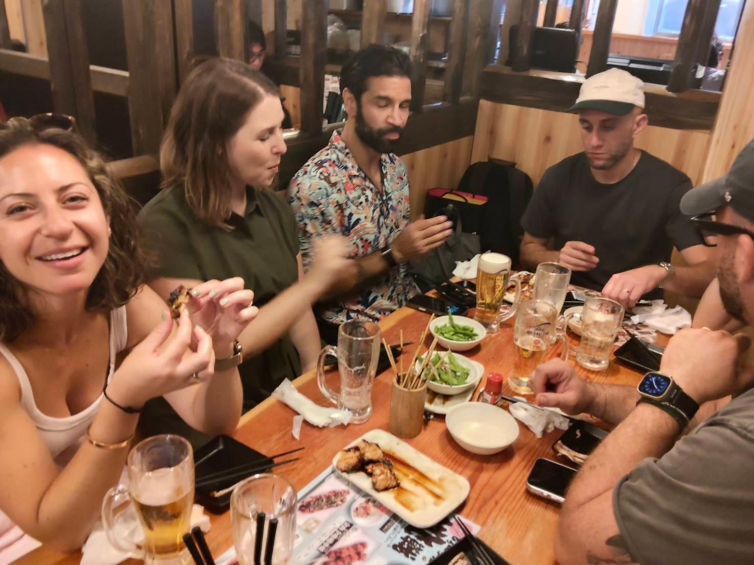 Shinjuku Local Night Tour: Izakaya & Sake Experience