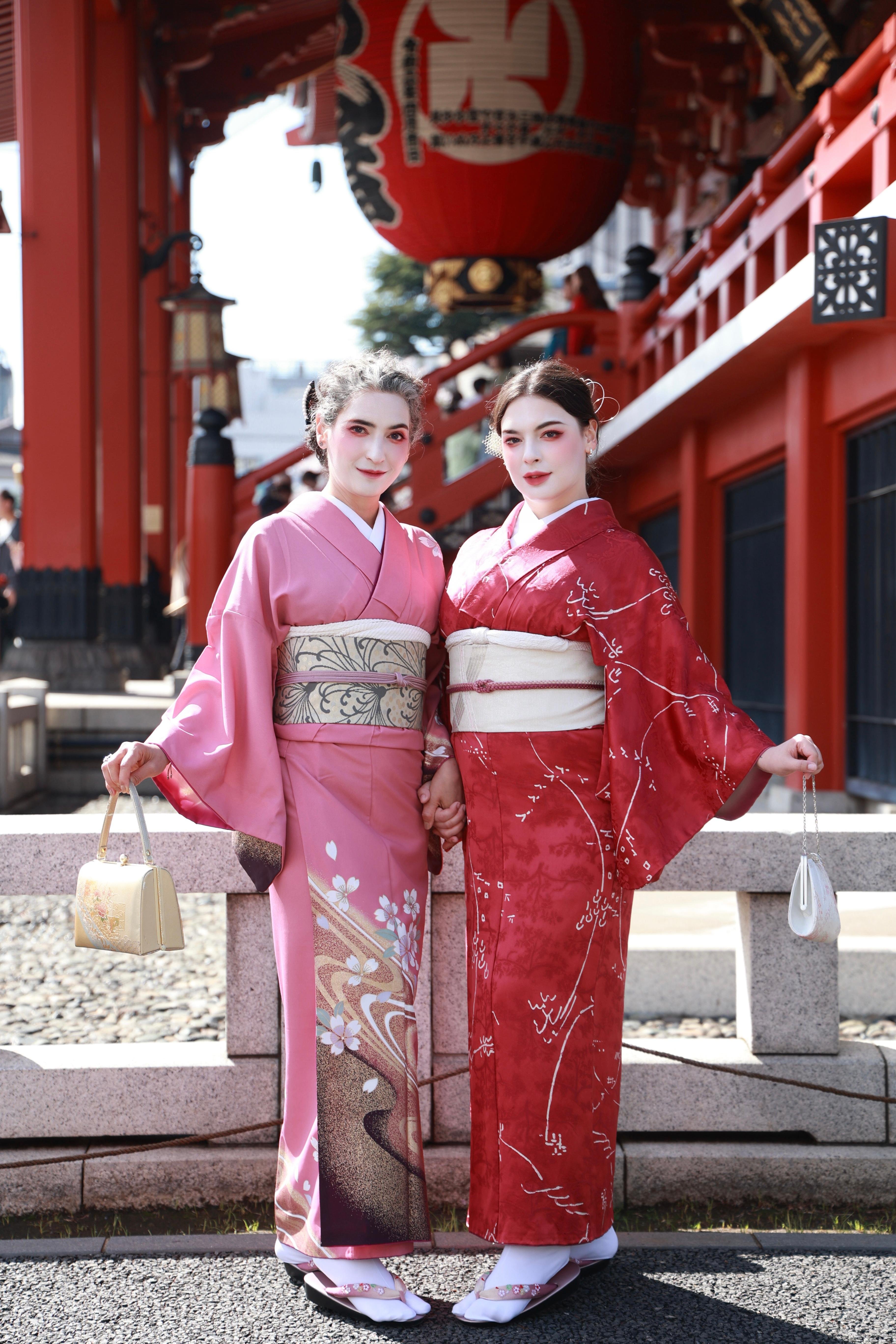 Asakusa Kimono Rental with Styling & Tea Ceremony