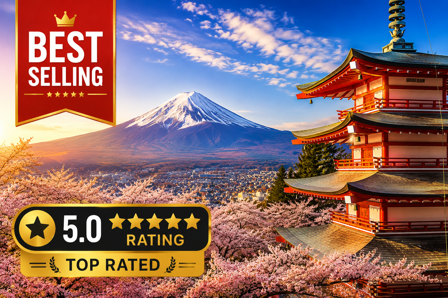 Private Full-Day Tour from Tokyo to Mount Fuji & Hakone