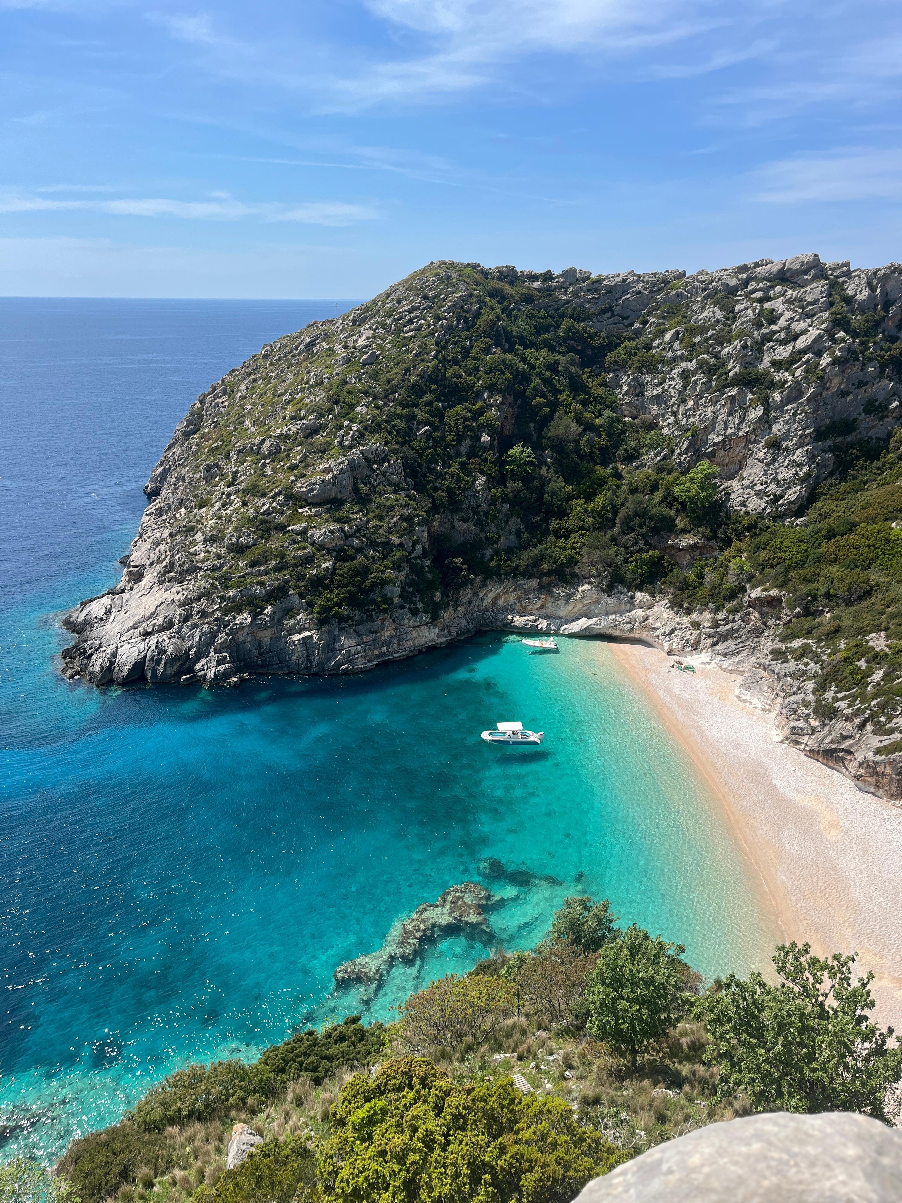 Dhermi Boat Tour: Grama Bay & Blue Cave