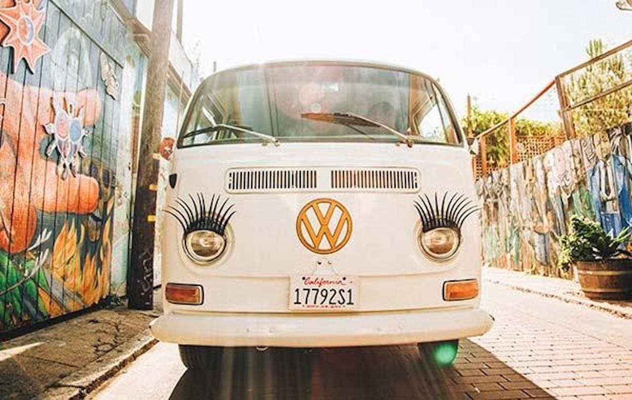 Visite de San Francisco en bus Volkswagen vintage