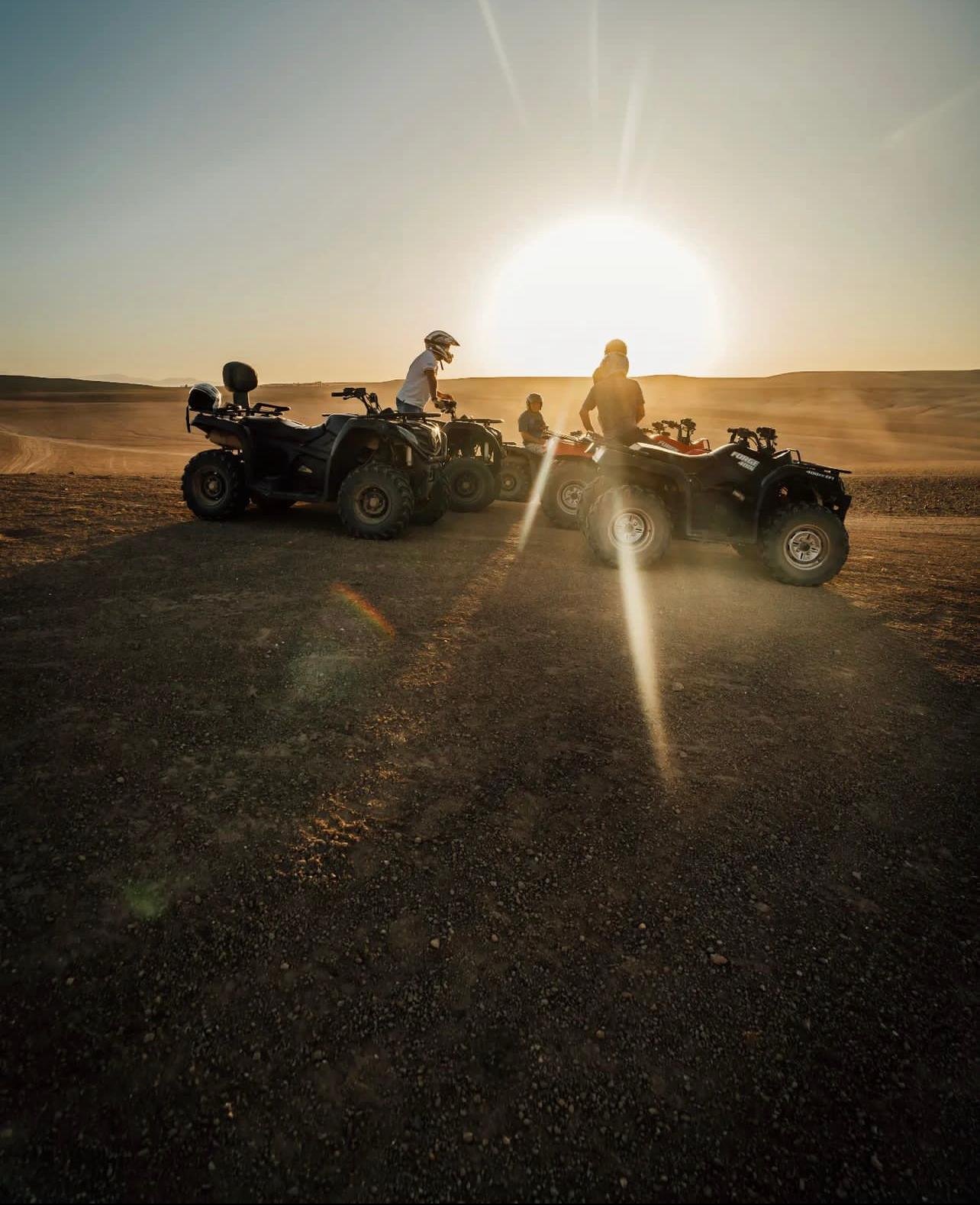 Agafay Desert Adventure: Quad Biking, Camel Ride & Berber Dinner Show