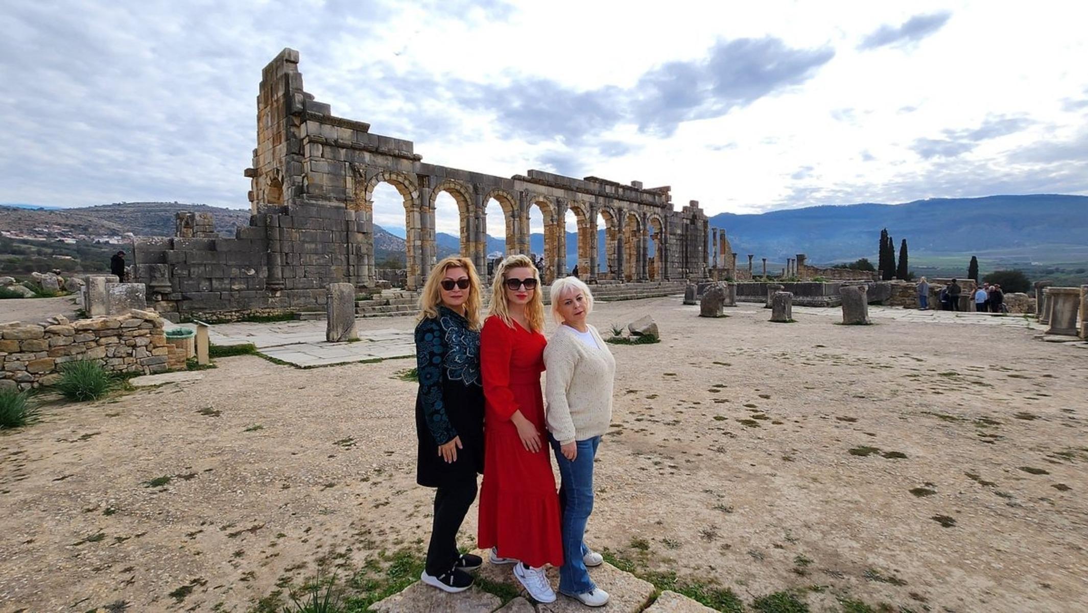 Fez to Chefchaouen One-Way Transfer via Volubilis