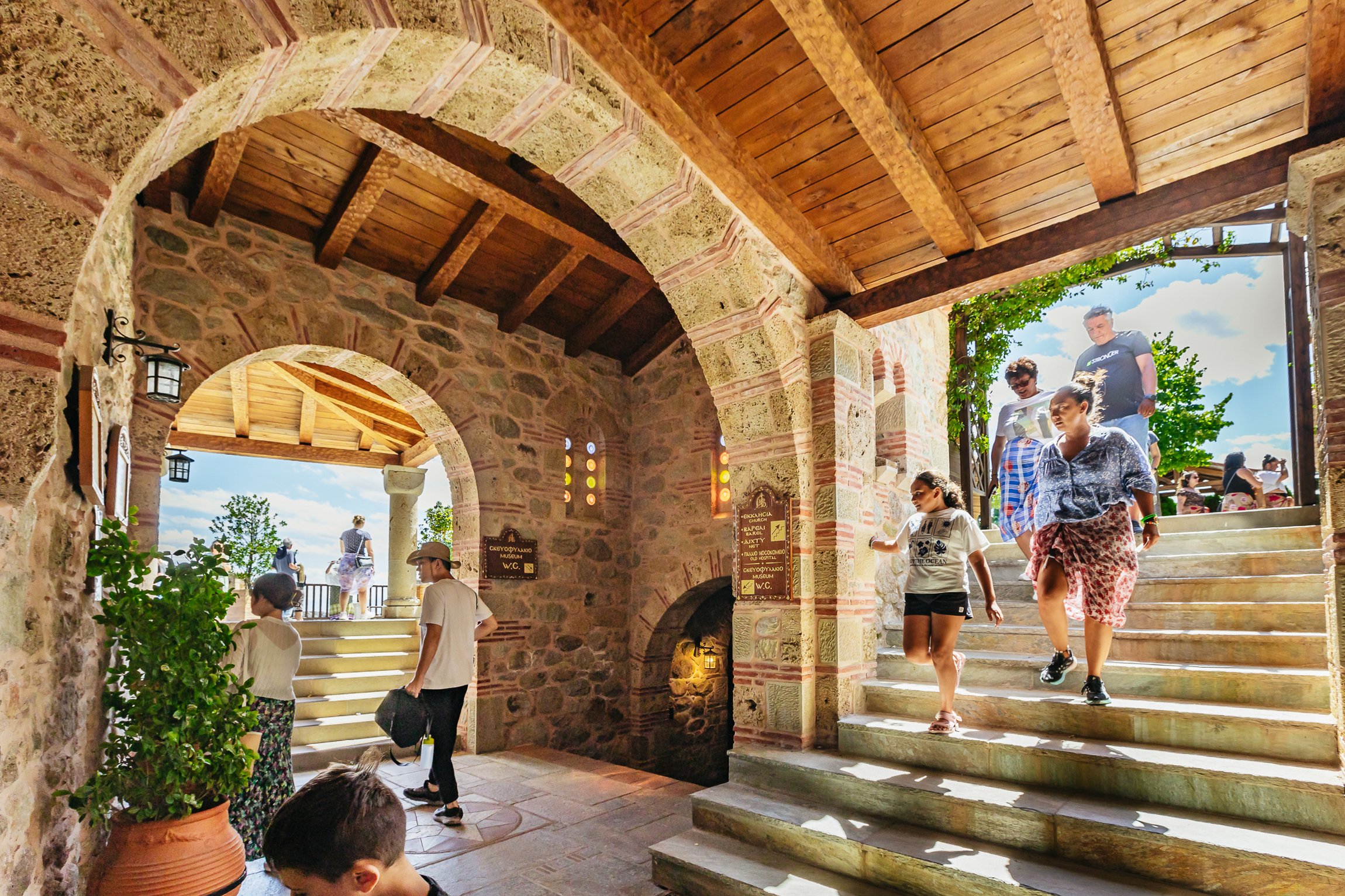 Athens to Meteora: Full-Day Trip with Monastery Visits, Caves & Coastal Stops
