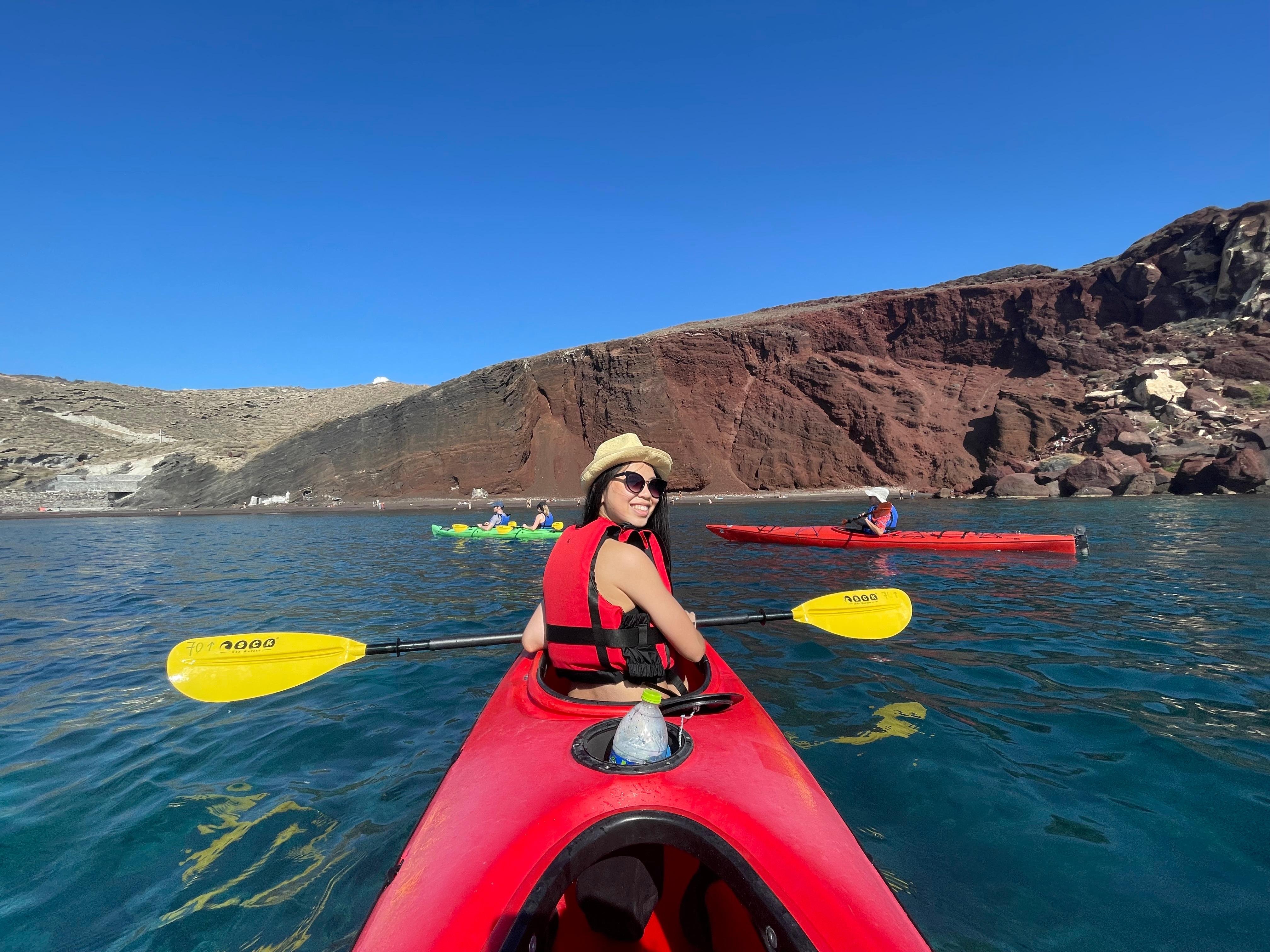 Santorini Sea Kayak Adventure
