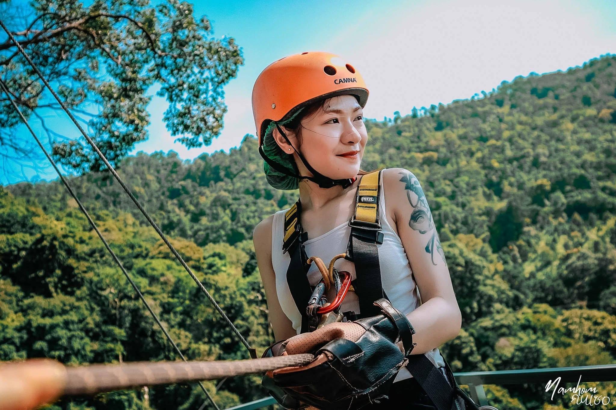 Samui Zipline Adventure: Jungle Canopy, Waterfall & Cafe