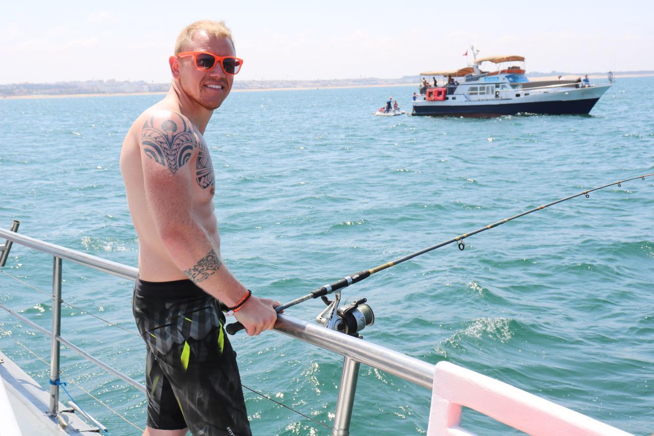 Agadir Coastal Boat Adventure: Fishing, BBQ & Swimming
