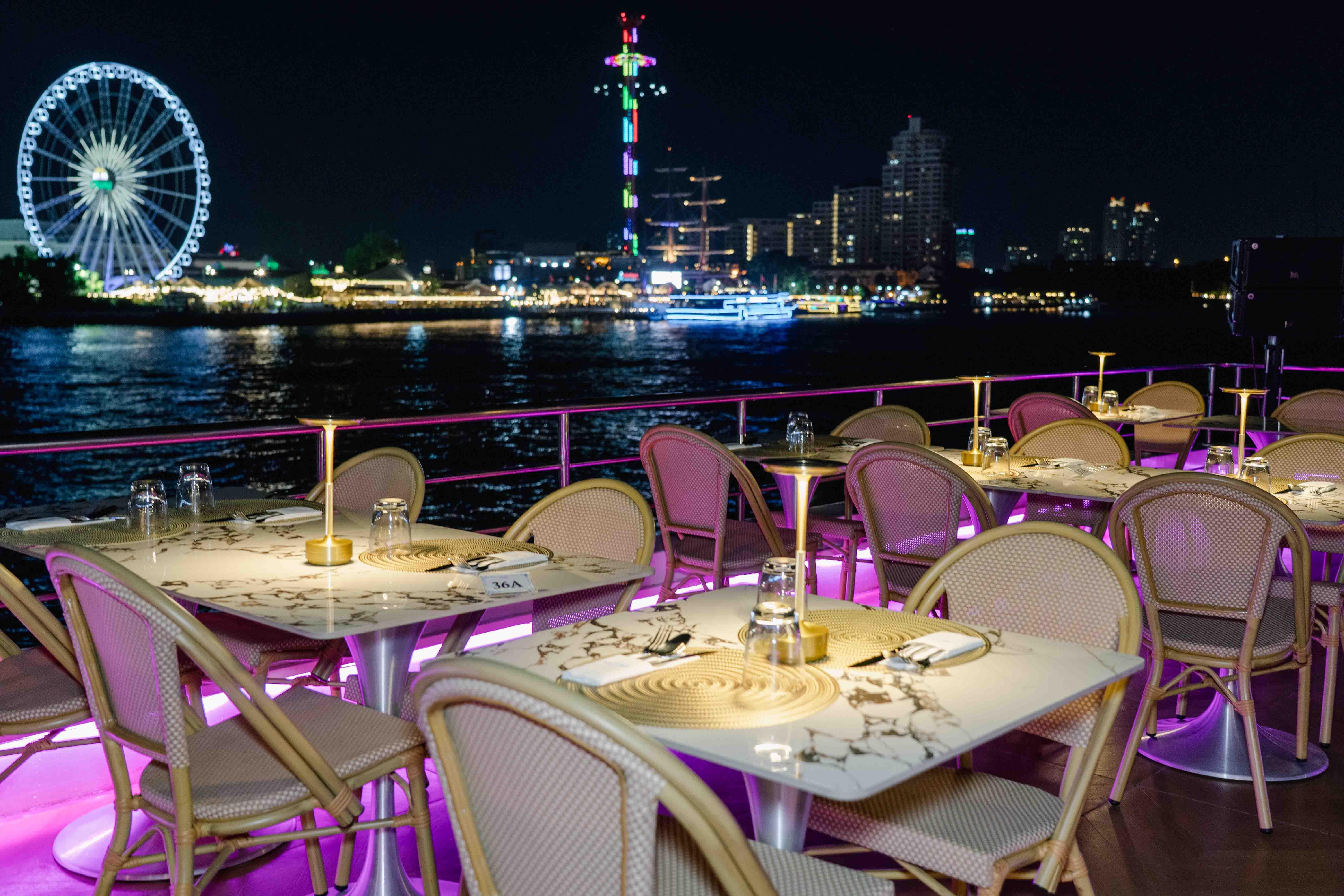 Super Galaxy Chao Phraya Night Dinner Cruise