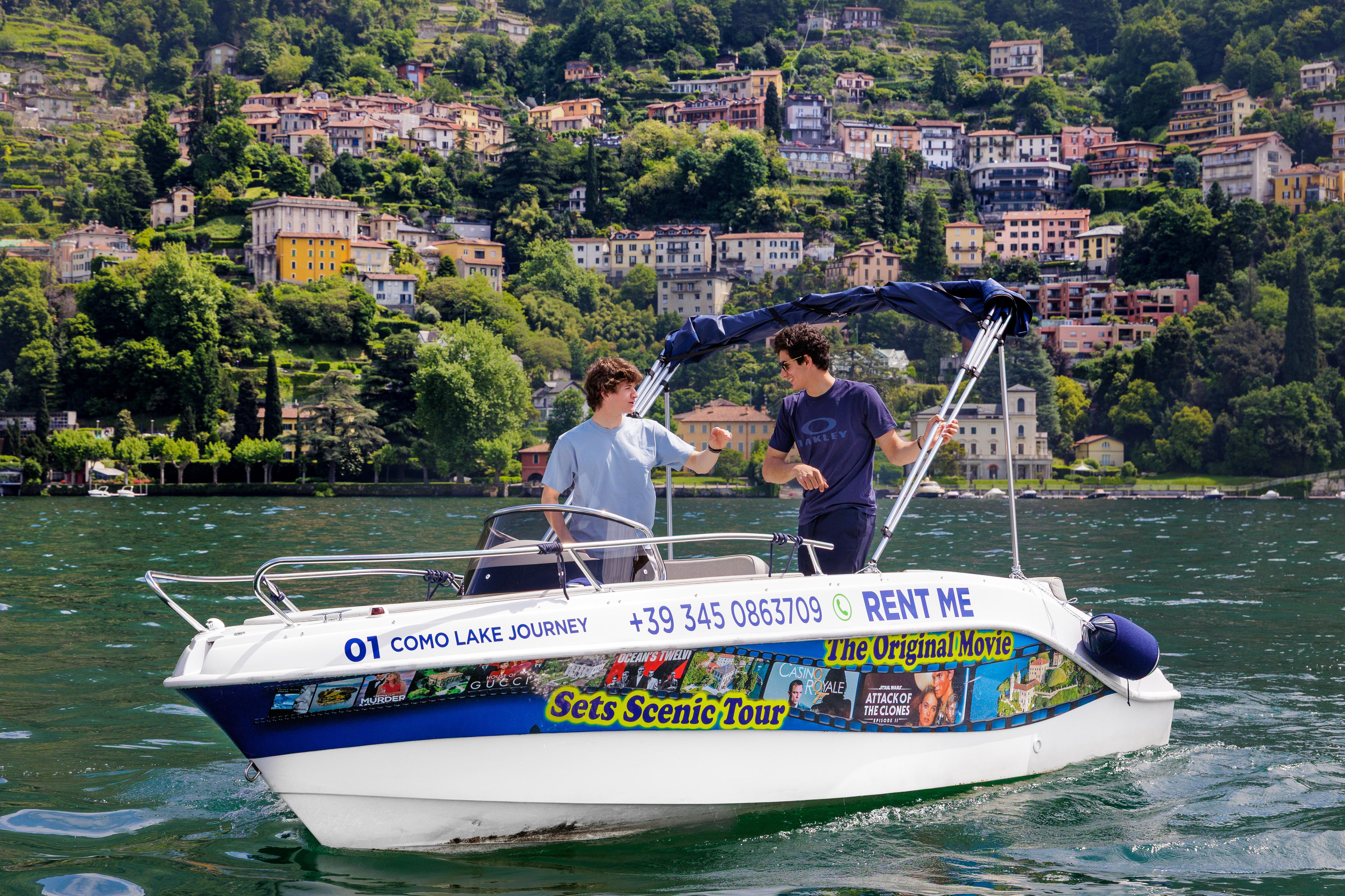 Lake Como: 1-Hour Private Boat Tour With Skipper