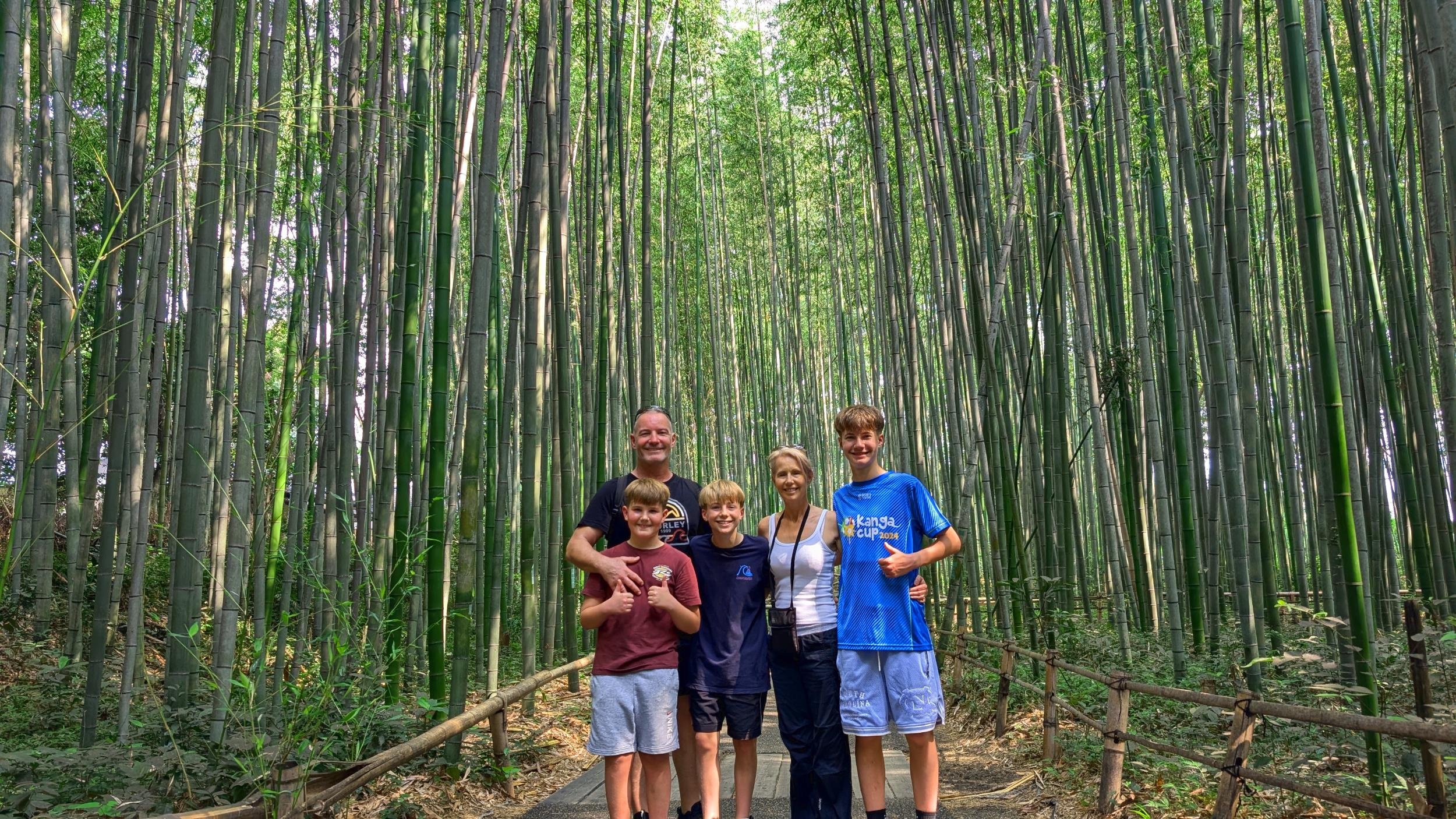 Arashiyama Bamboo Temple, with Monkey or Secret Sake Brewery