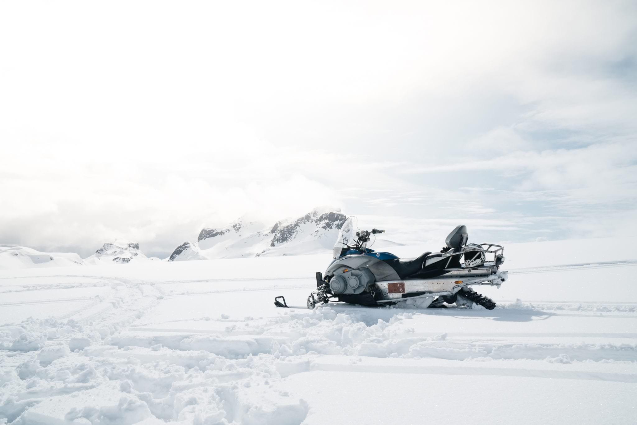 Langjökull Glacier Snowmobile Expedition from Gullfoss