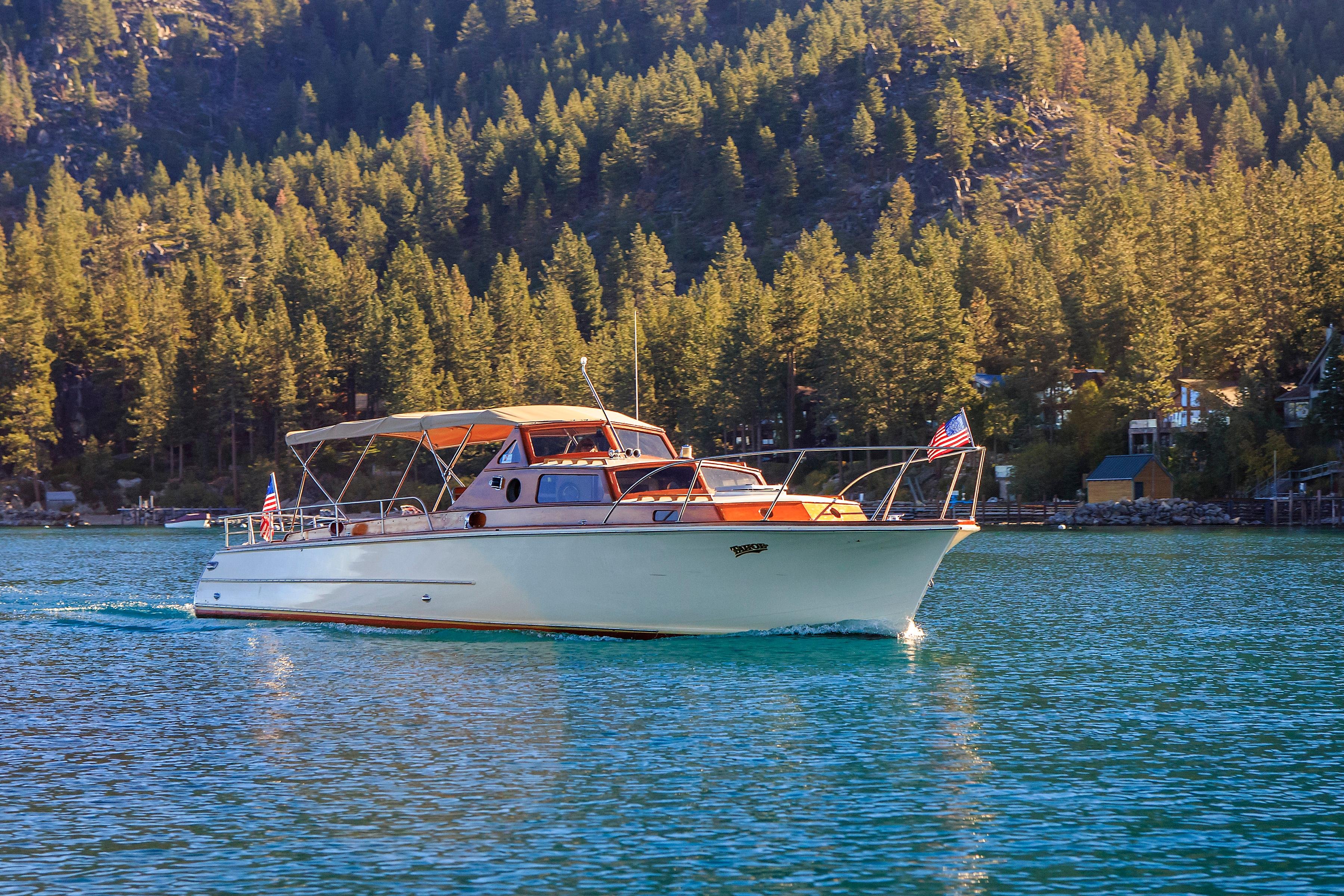 Emerald Bay Wooden Boat Cruise with Vikingsholm Castle Tour