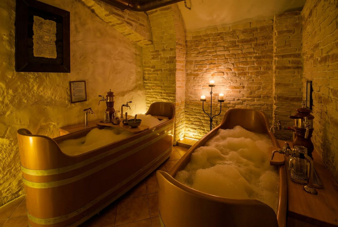 Ungelt Bernard Beer Spa with Unlimited Beer & Optional Massage