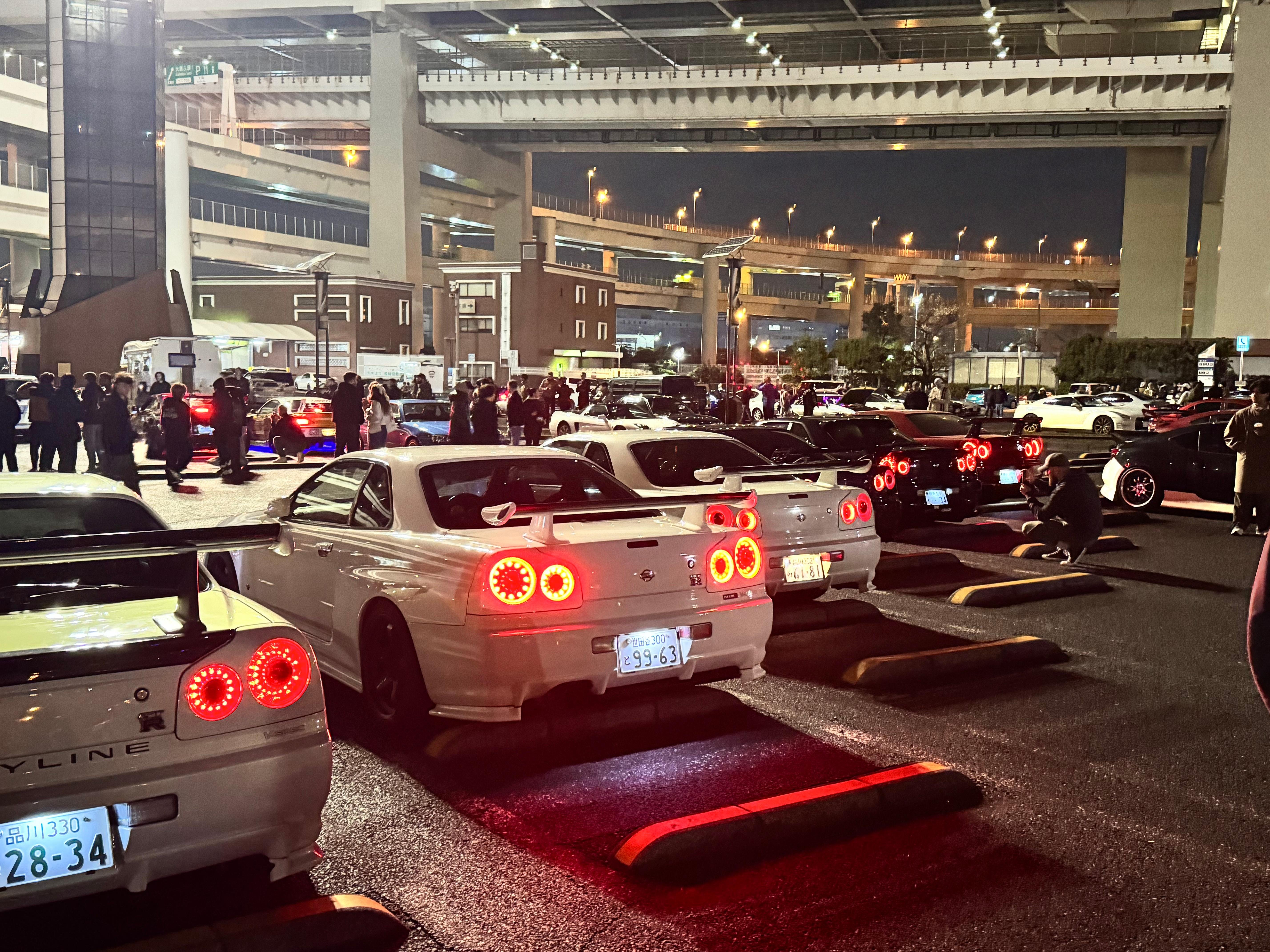 Shibuya City: Daikoku PA GT-R R35, R34, R33 or R32 Tour