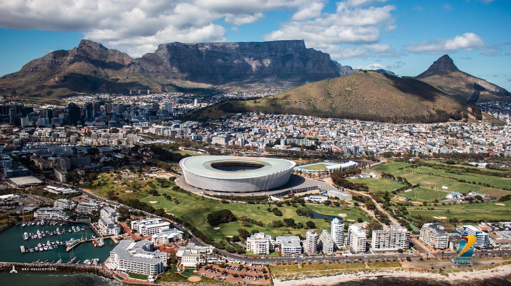 Cape Town Helicopter Flight Over the 12 Apostles with Champagne