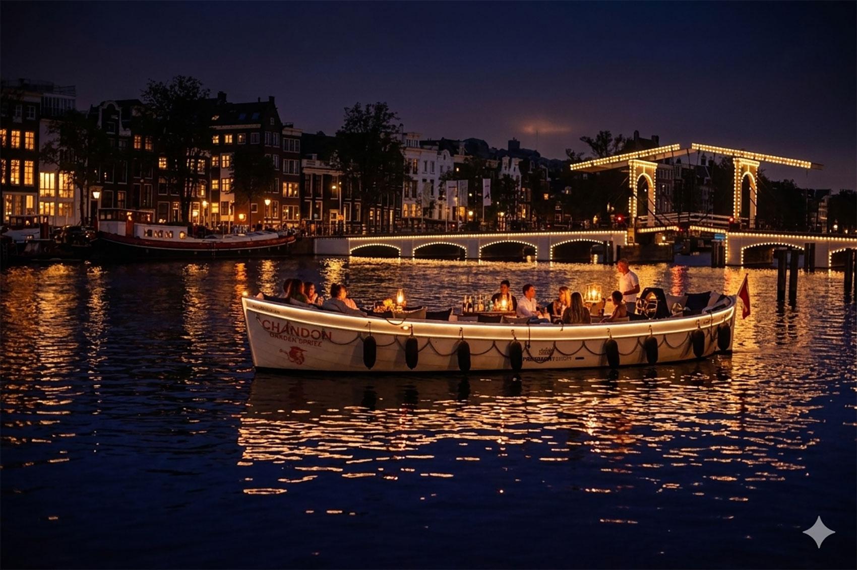 Evening Canal Cruise with Unlimited Prosecco