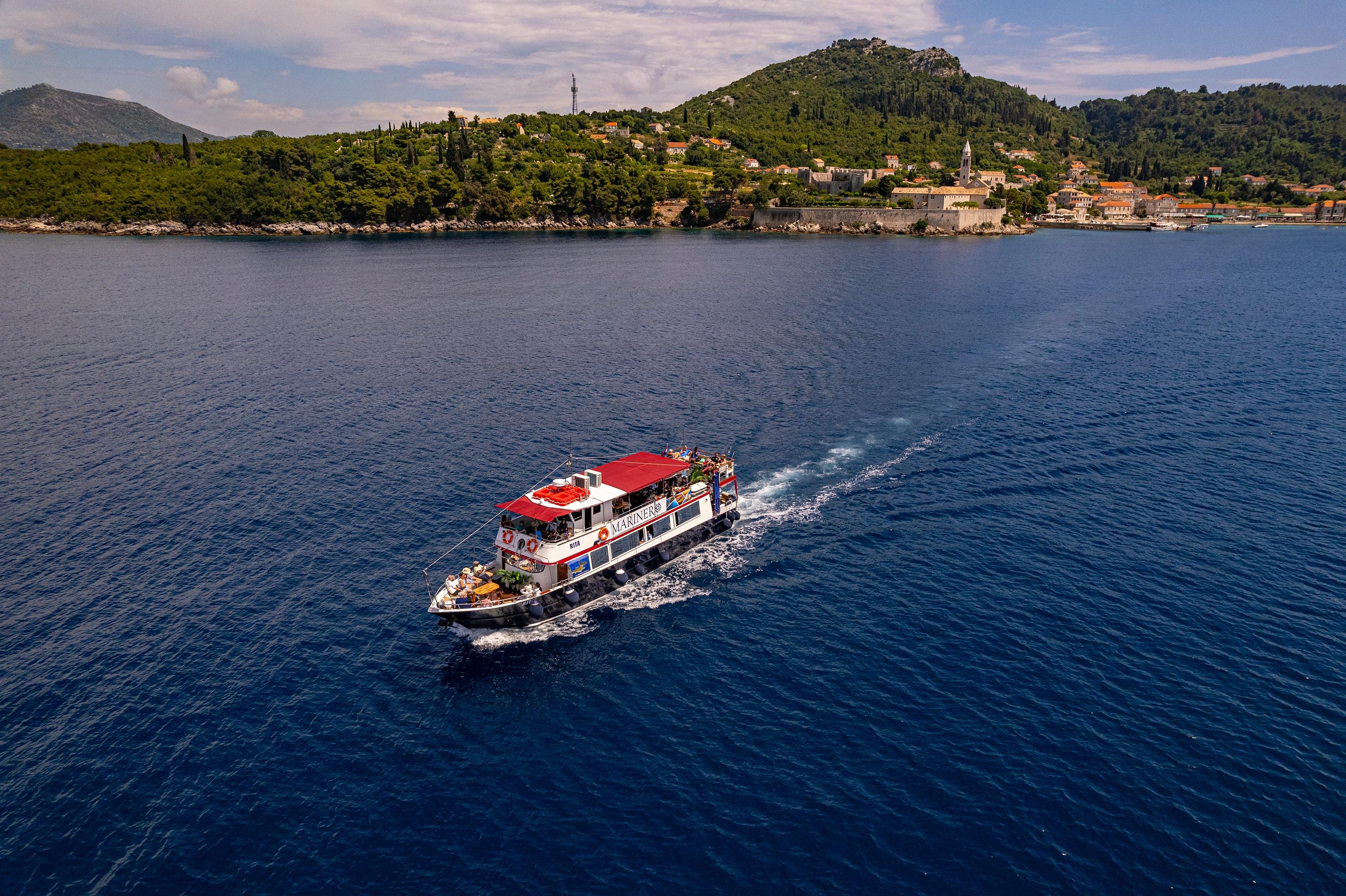 Elaphite Islands Day Cruise from Dubrovnik with Drinks & Optional Lunch