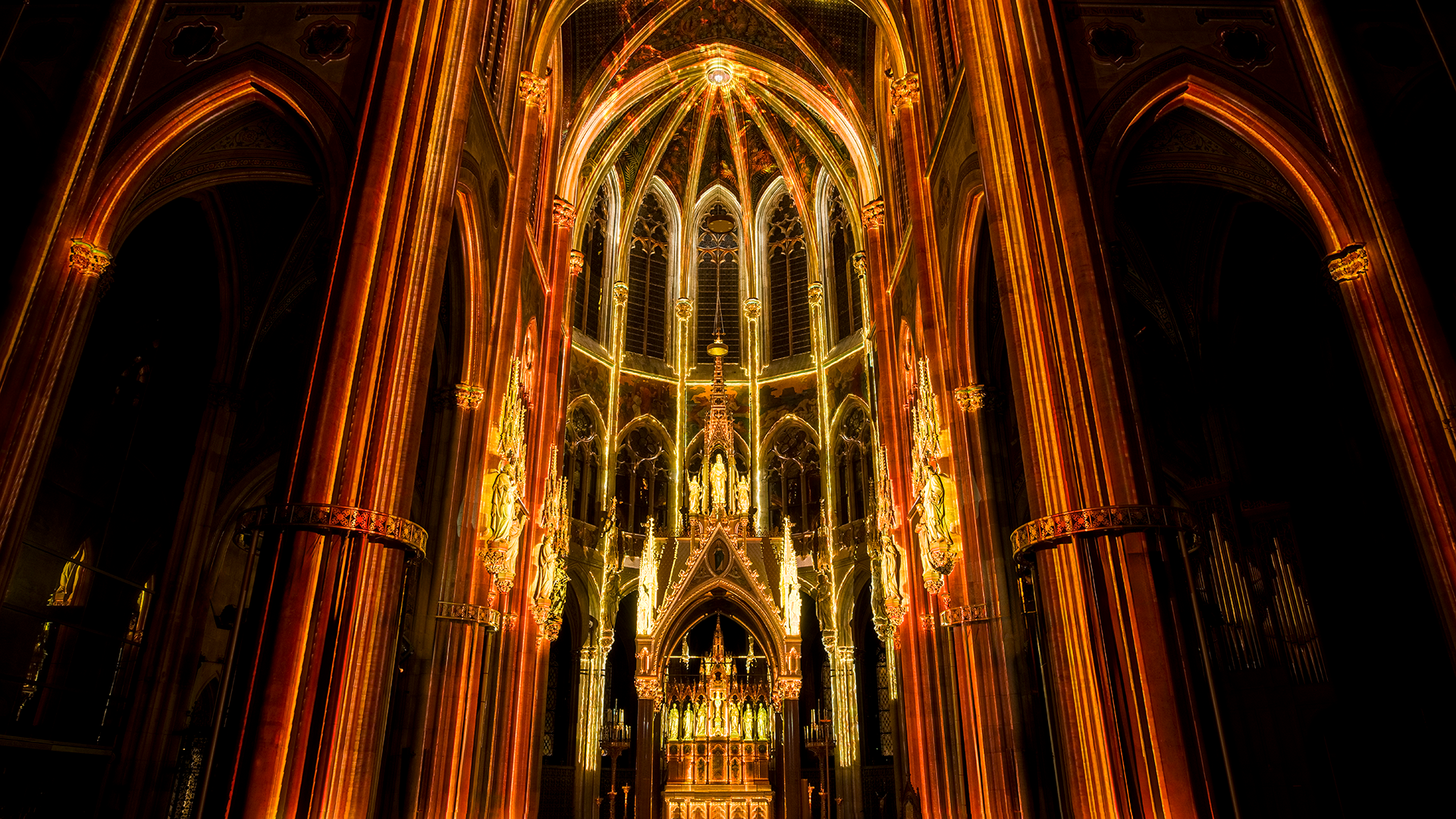 Votivkirche "Light of Creation": Genesis Light & Sound Show, Vienna