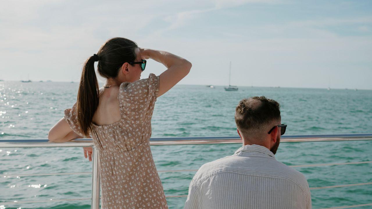 Key West Sunset Catamaran & Dolphin Encounter