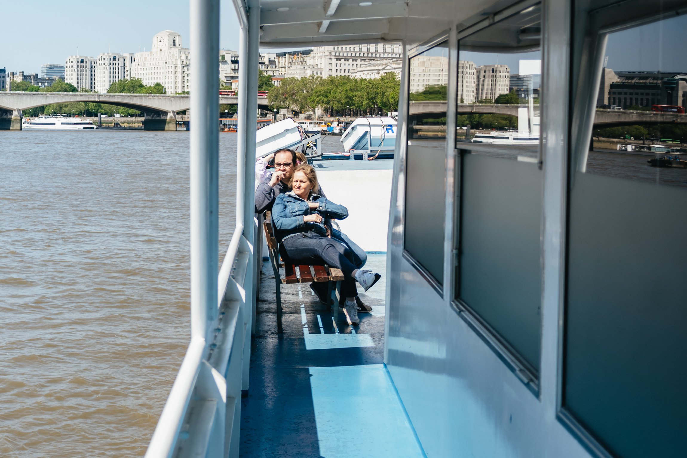Westminster to Greenwich boat on the Thames — image 4