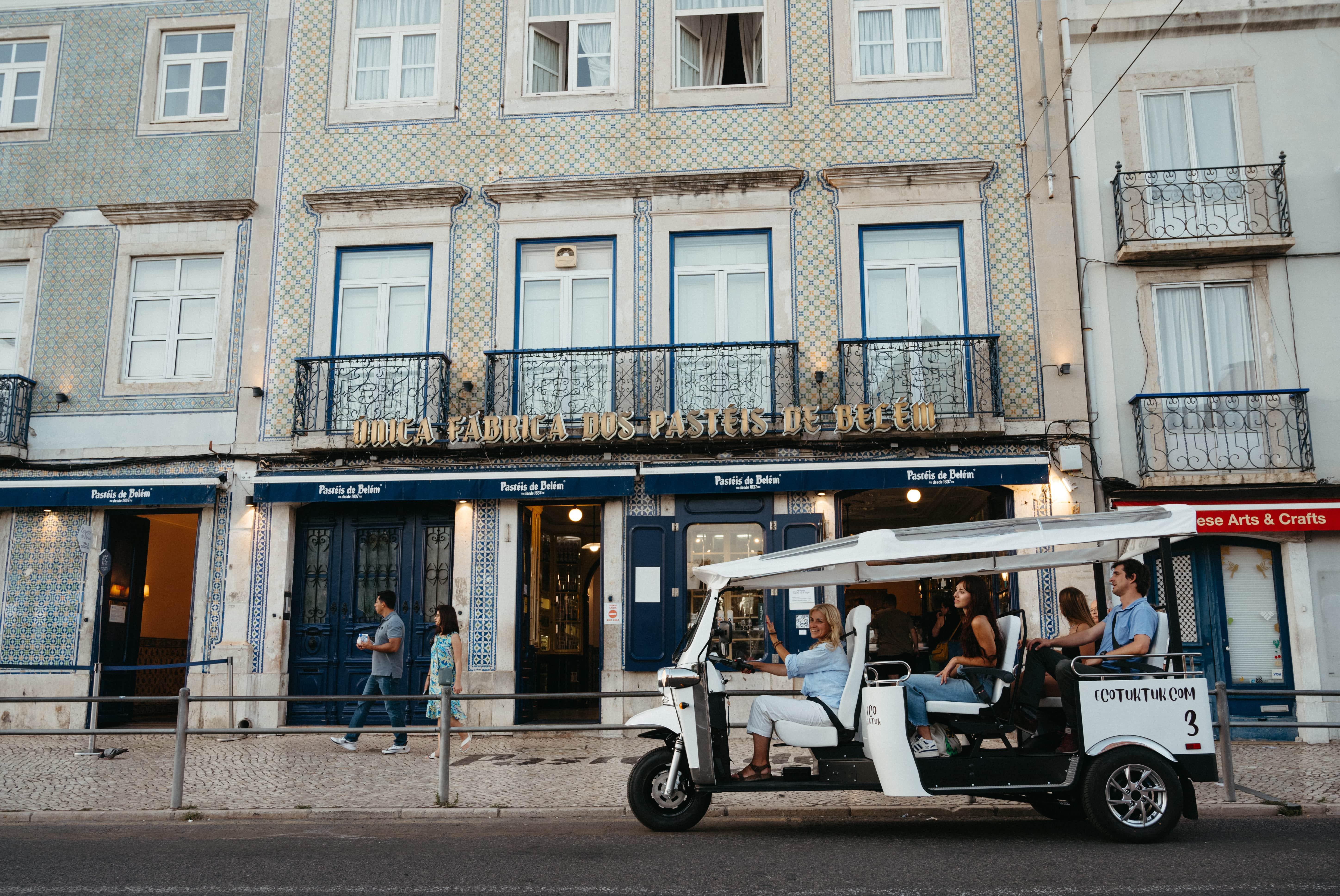 Lisbon Private Eco Tuk Tuk City Tour