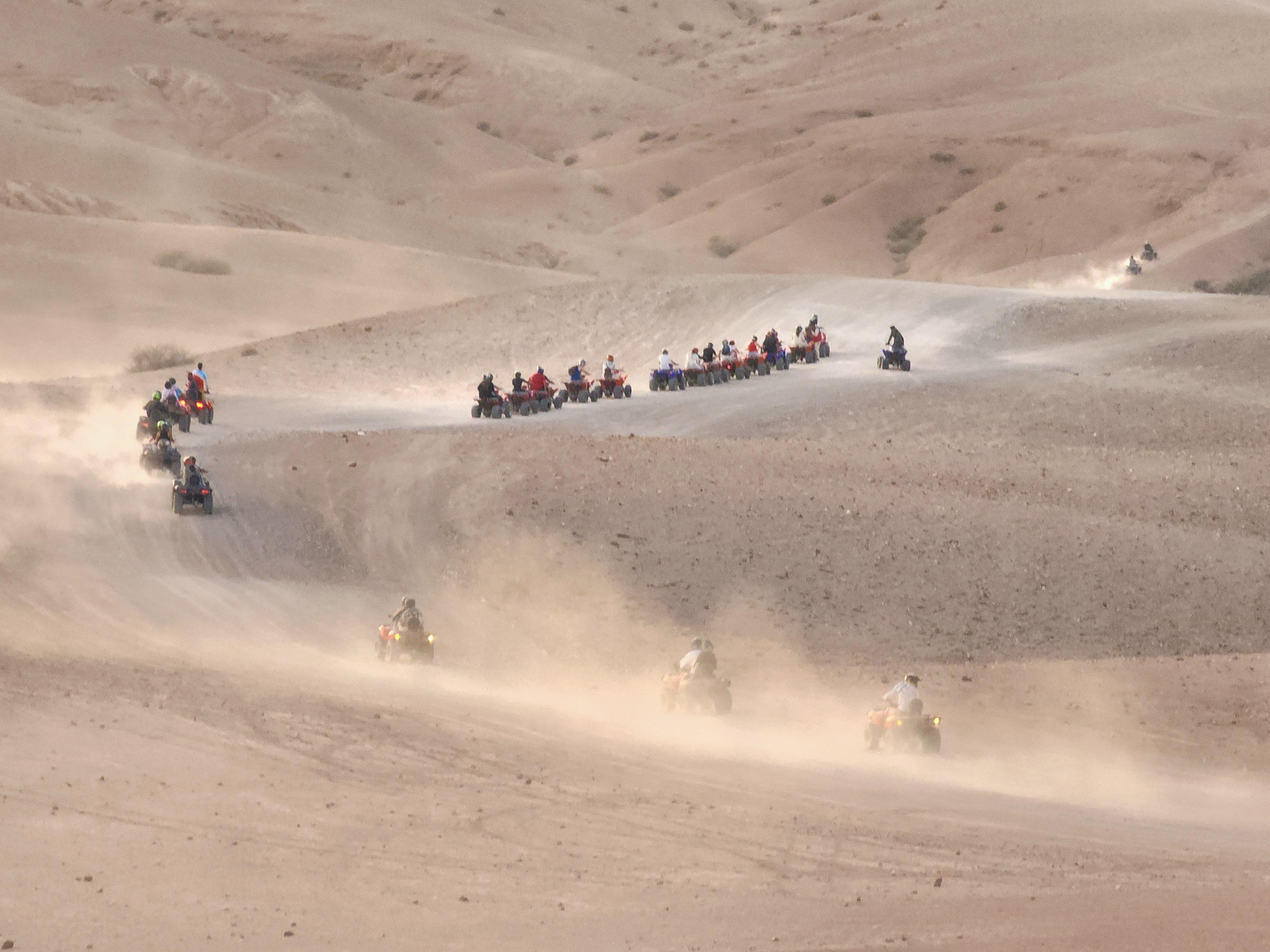 Agafay Desert Day Trip: Quad Biking, Camel Ride, Lunch & Pool