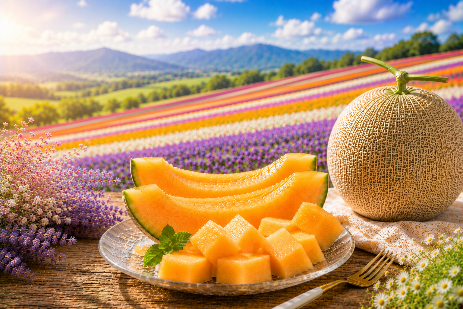 Furano & Biei Day Trip: Blue Pond, Flower Fields & Melon Tasting