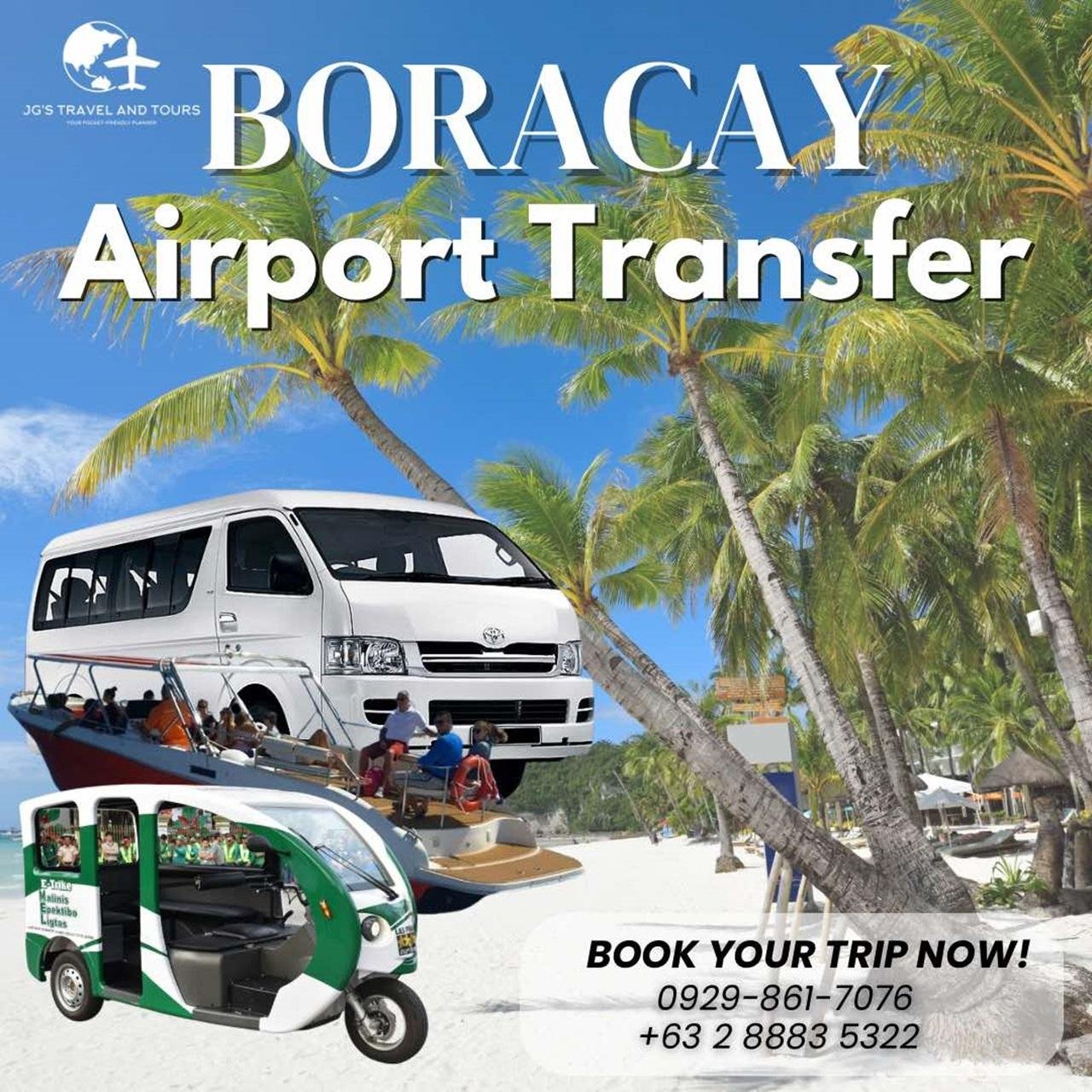 Caticlan Airport to Boracay Hotel Shared Transfer